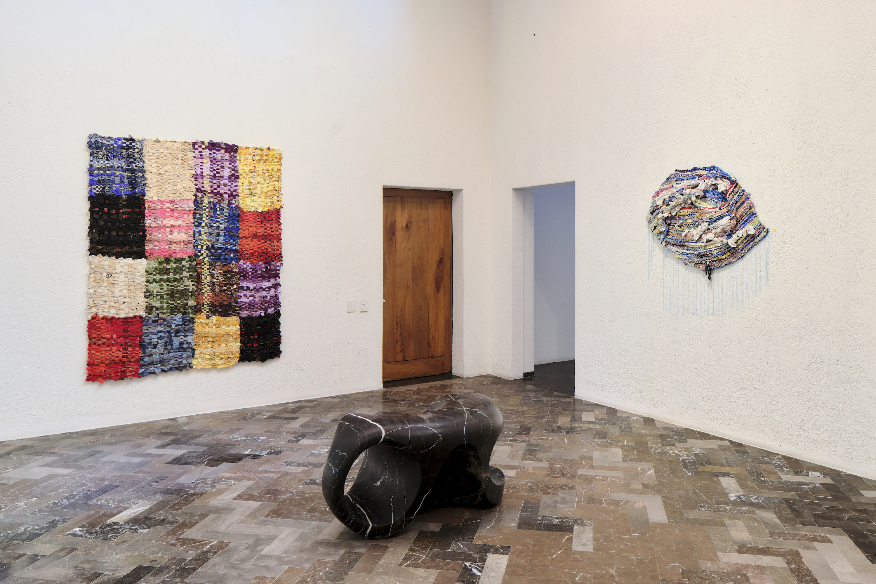 Installation view, Works in Gress/Trabajos en greso, JO-HS CDMX 2022-2023