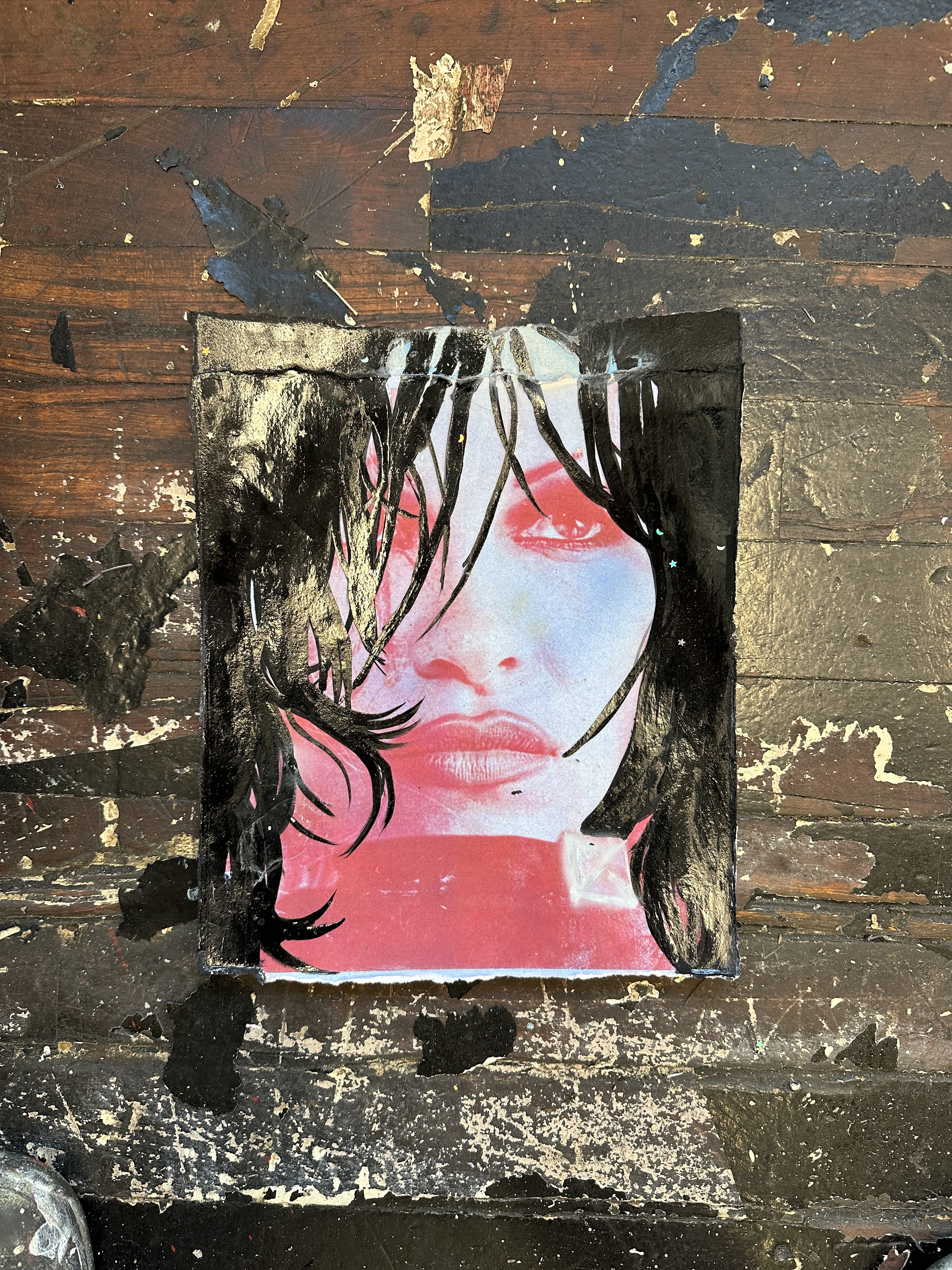 pam study 5 on BFK paper ~8 x 10.5 inches