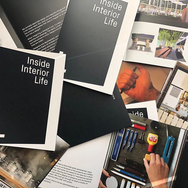 We really enjoy sharing our design thoughts online, and often spark conversations, debates and thoughts with colleagues and clients. But the downside is that it is all so ephemeral, isn’t it? We still love having our favourite hard copy books and magazines and going back to them from time to time. So we thought: “Why not giving our social media feed the good old print treatment?” And we edited this little book, 44 pages that illustrate some of what goes in our minds. We have been sending it to clients and friends, and we still have a few. If you’re keen, drop us a line and we’ll send you one!