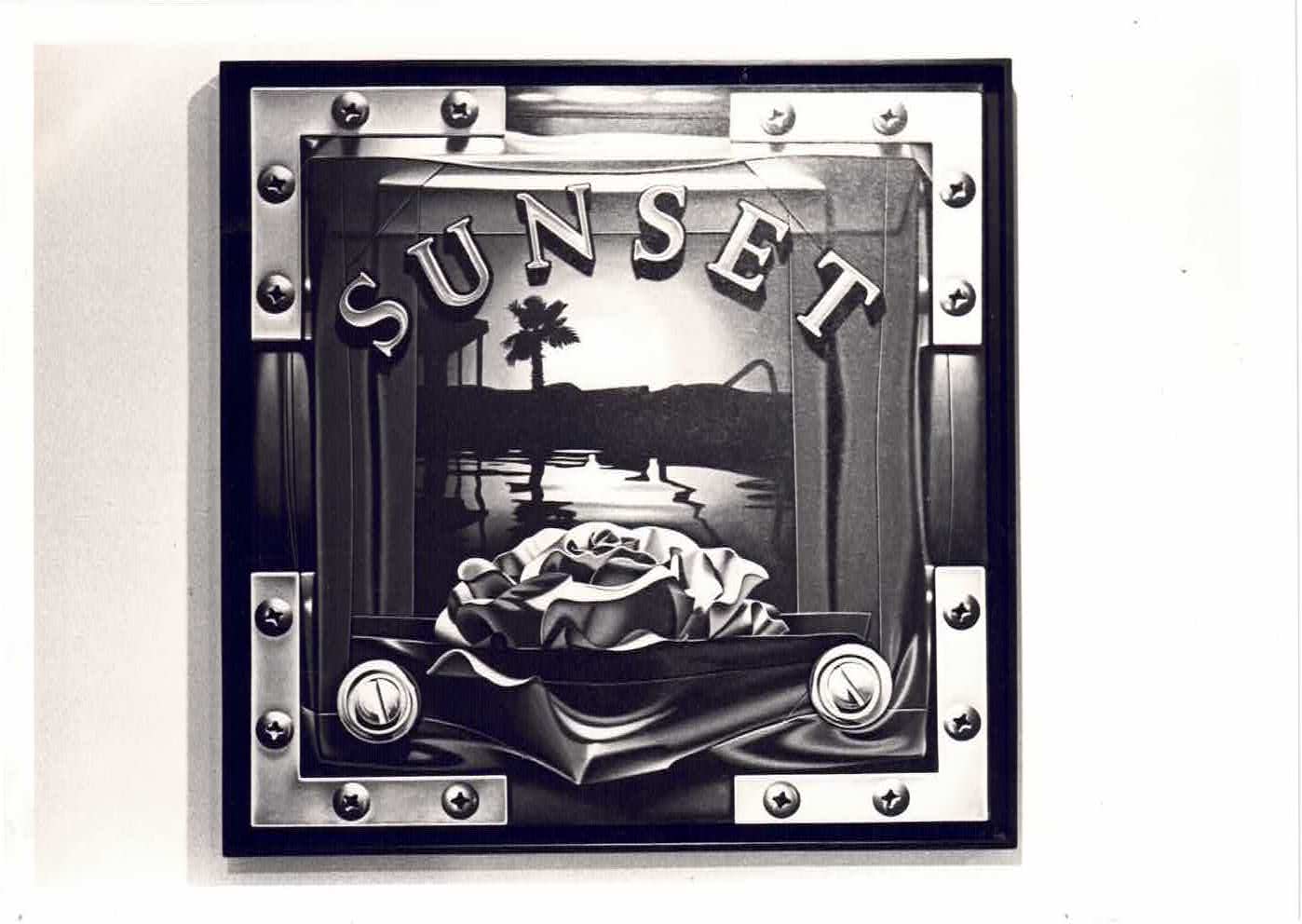 &nbsp;John Hall, acrylic on canvas, painting from maquette. Photo: Sandra Tivy