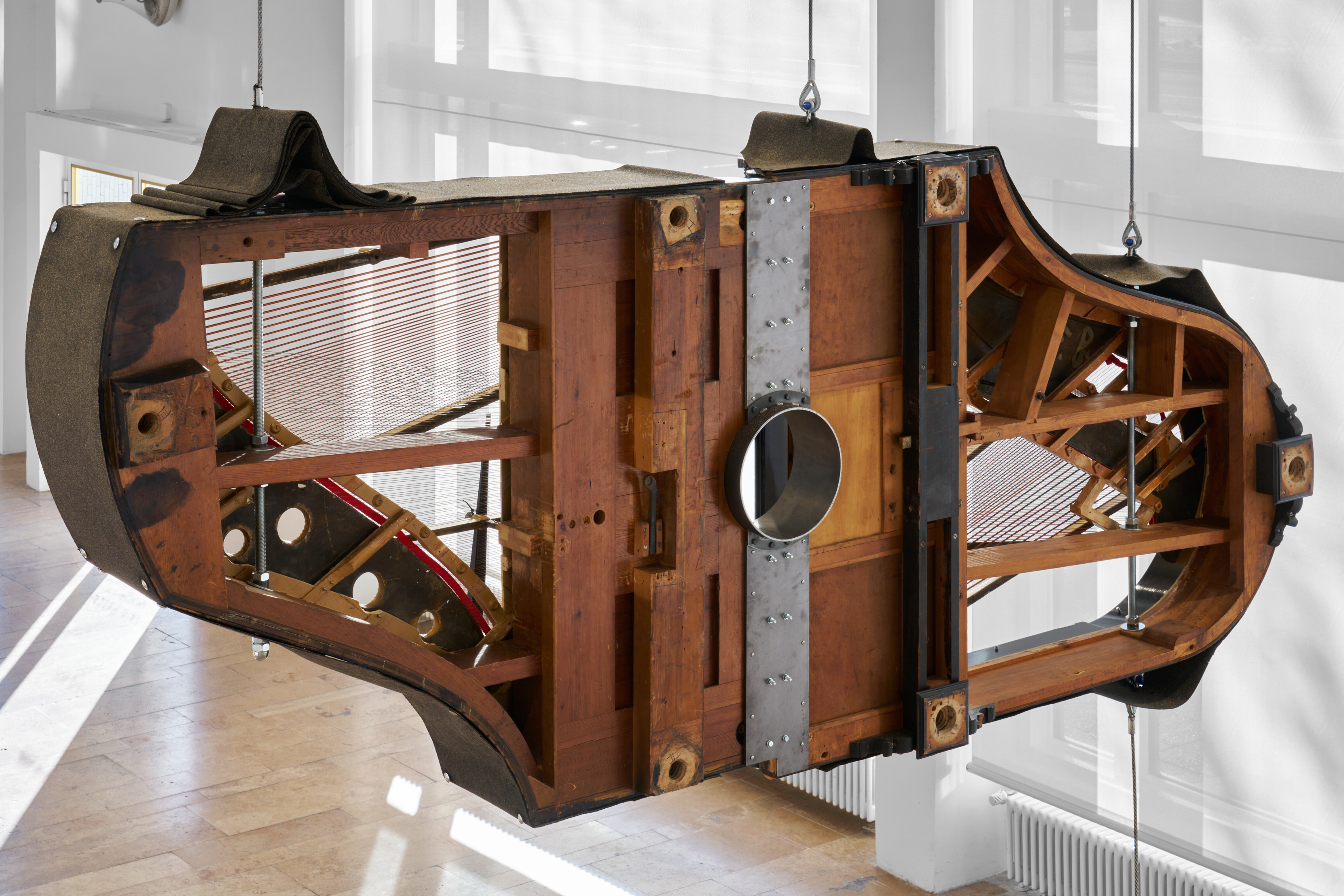 Installation View of 'Cascade' at Capitain Petzel, Berlin. 2025