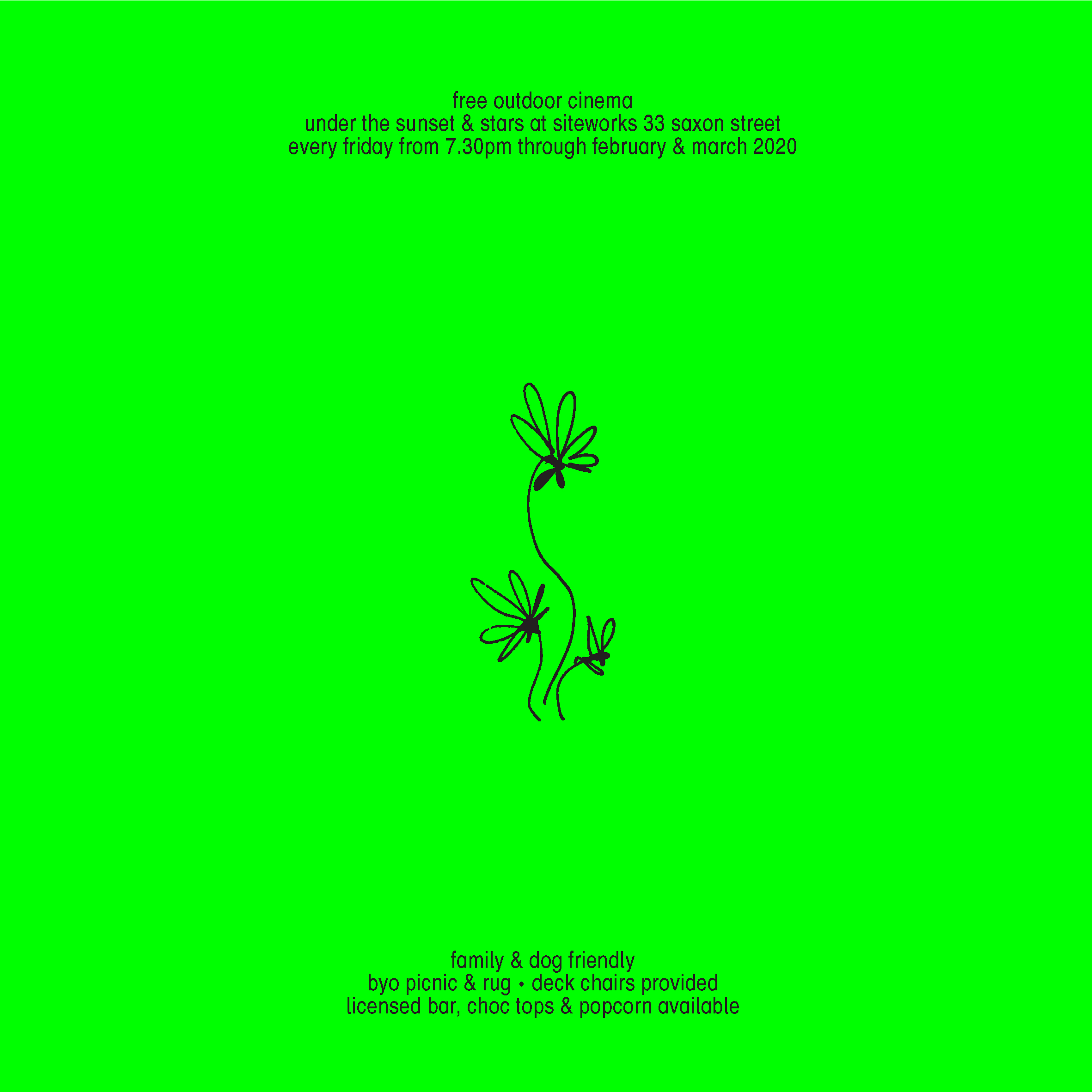 Art direction and content creation for promotional roll out of event series by various film organisations