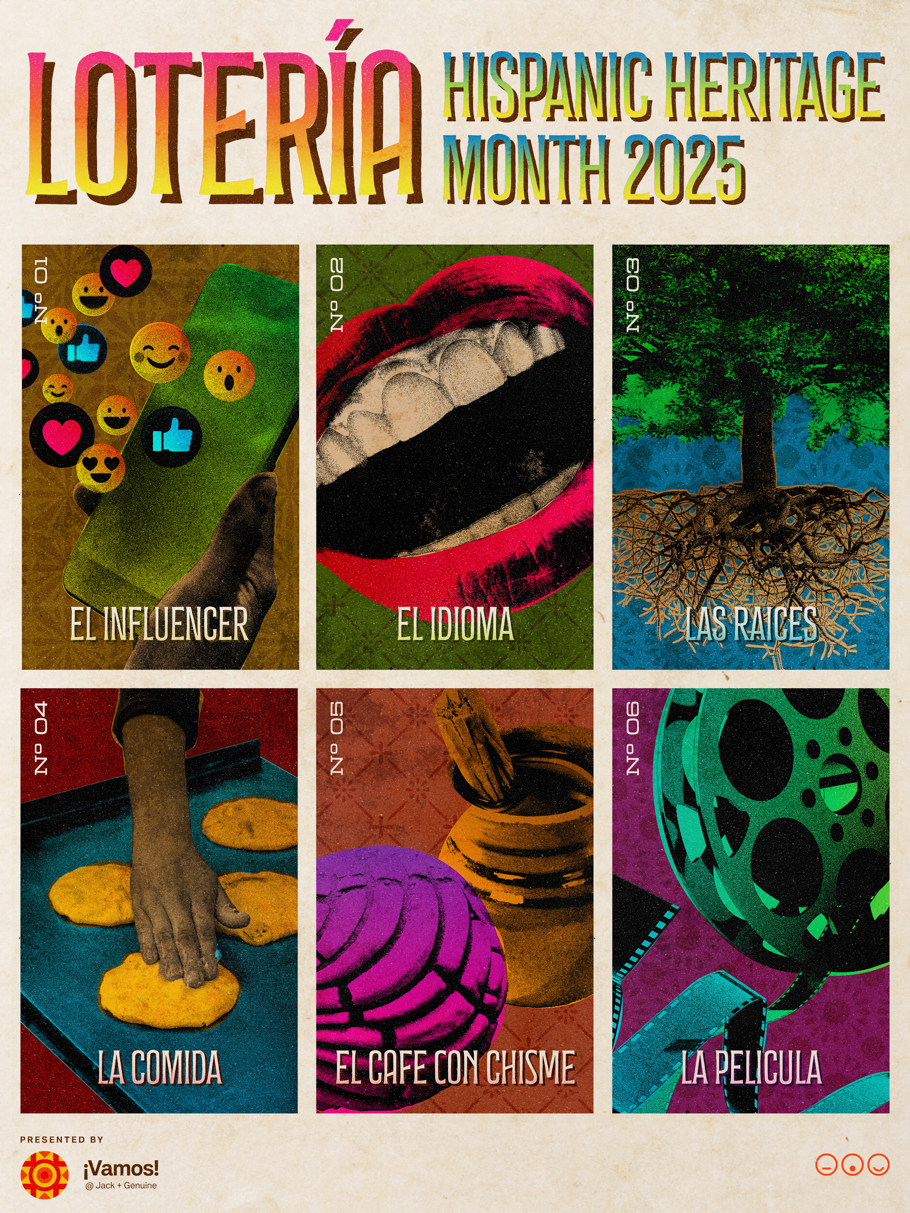 Lotería HHM 2025 card, 09-2025