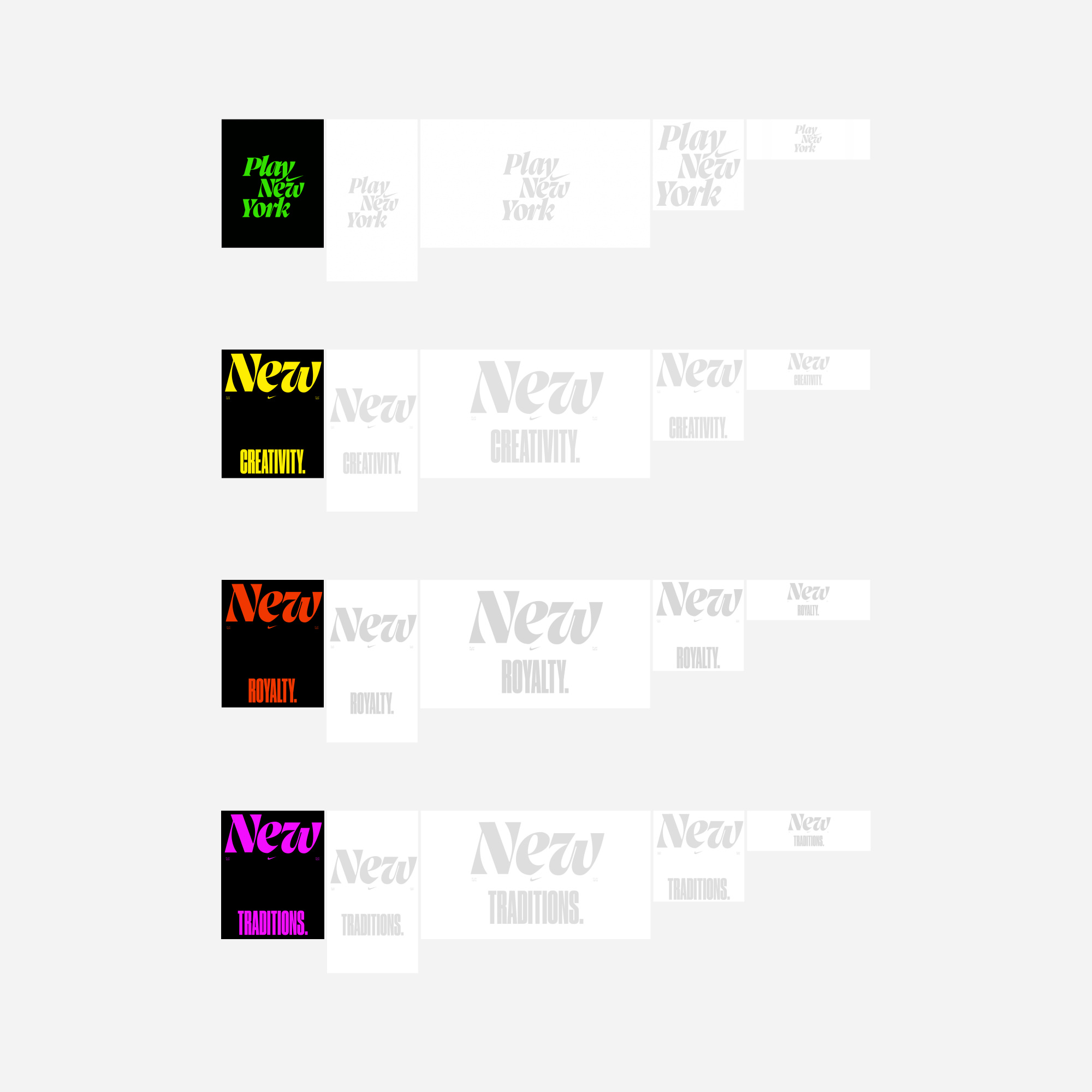 Design System, Nike NYC, 2022