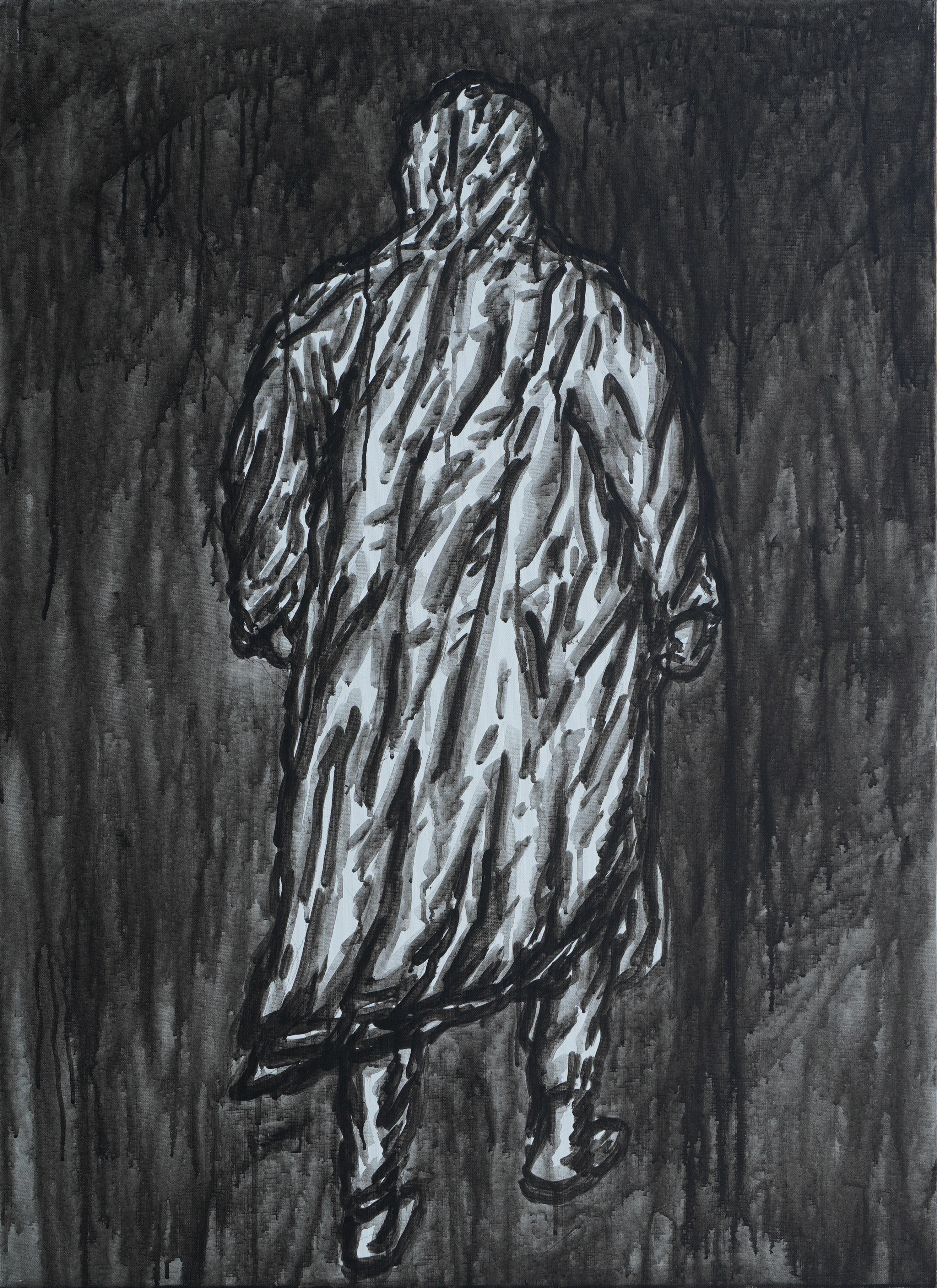 혼란속의 형제들 Brothers in chaos_acrylic on canvas_ 90.9x65.1cm_2021