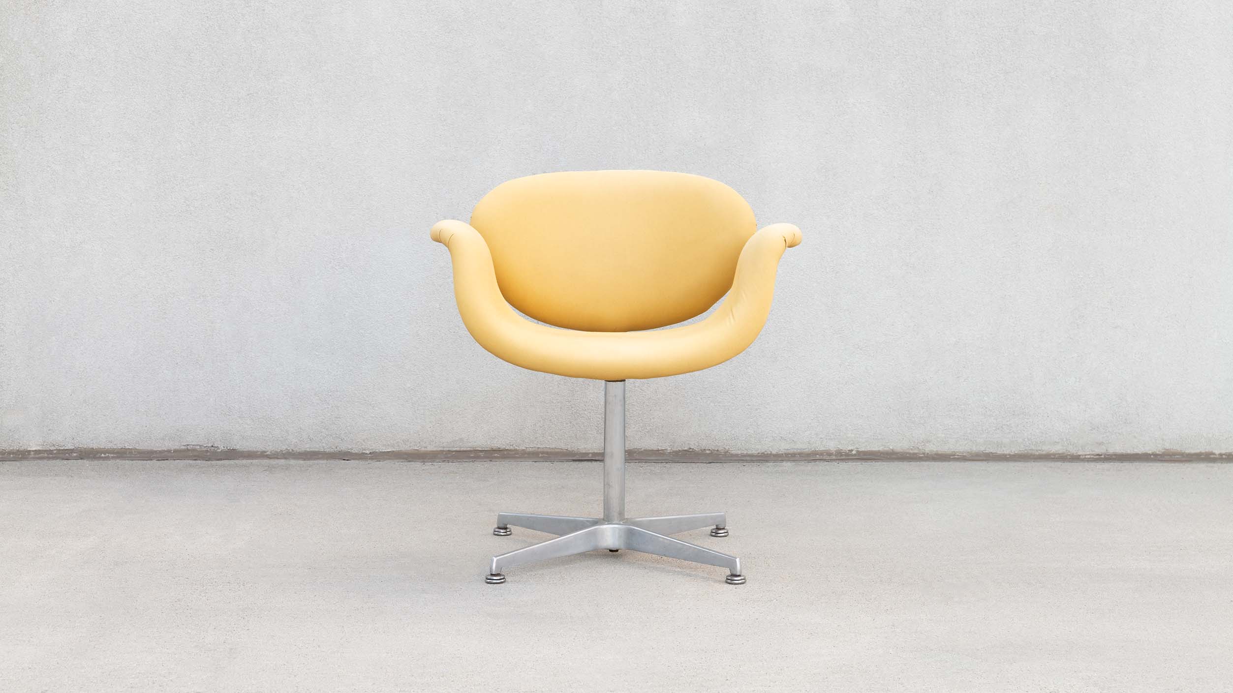 pierre pualin tulip chair 1970s cross base for sale sweeterfat furniture