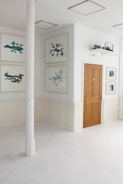 Installation View; Abi Spendlove, 'Tributary' (2017). STOREFRONT, Luton, UK. Photo Credit: Samantha Maitland and Abi Spendlove