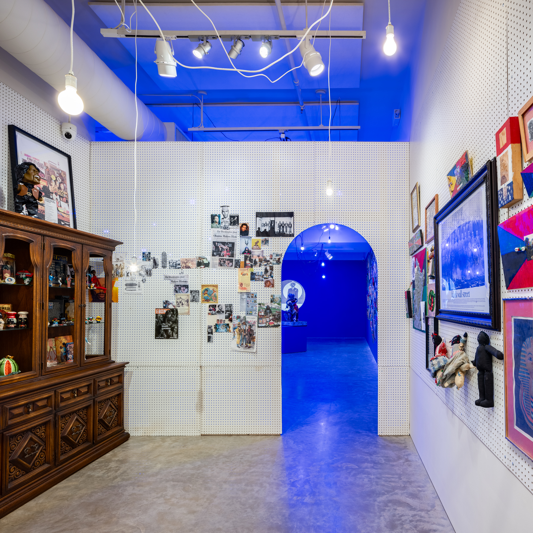 "The Museum of the African's Experience in America," installation view of "Storefront."