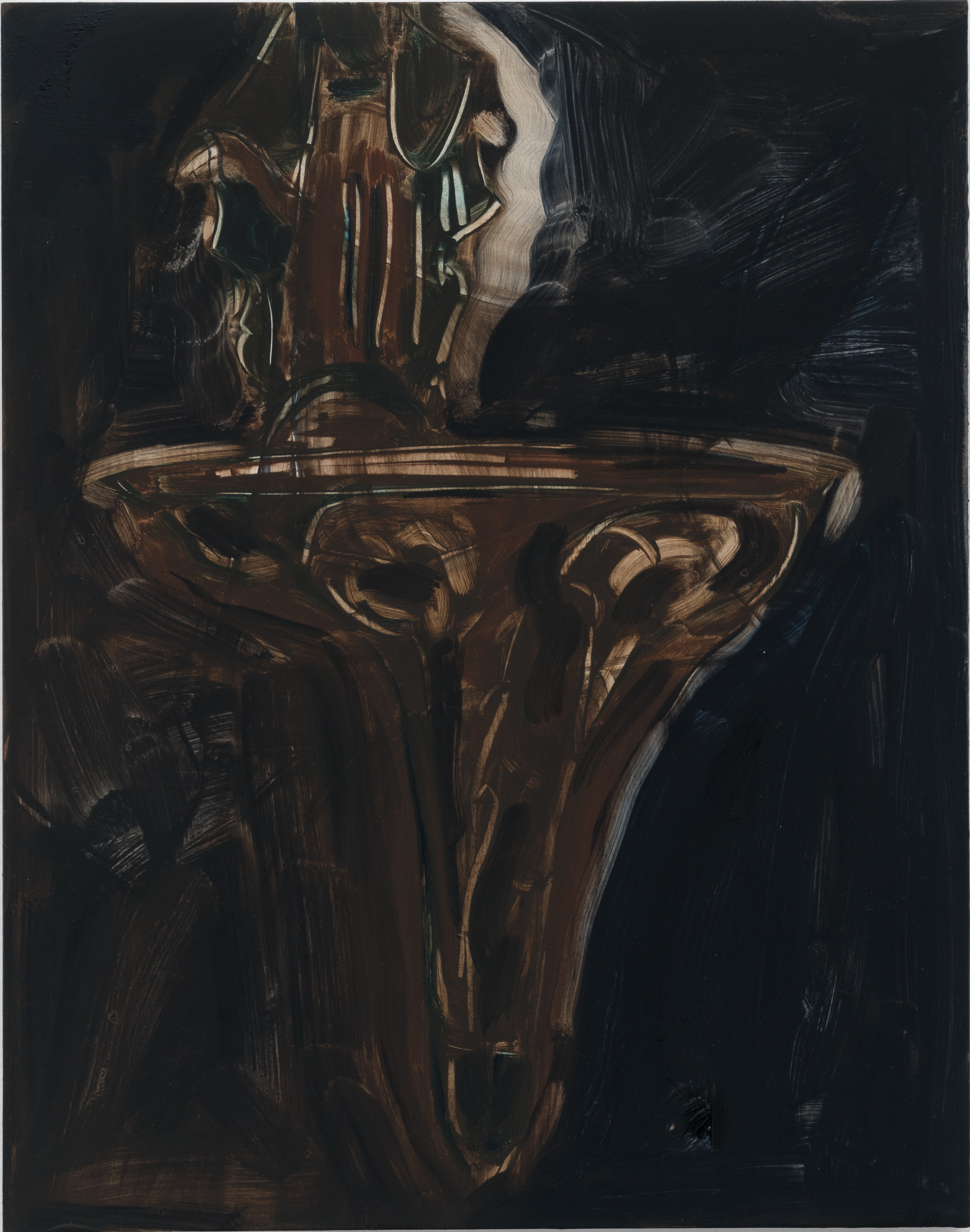 oil on panel, 14 x 11 in