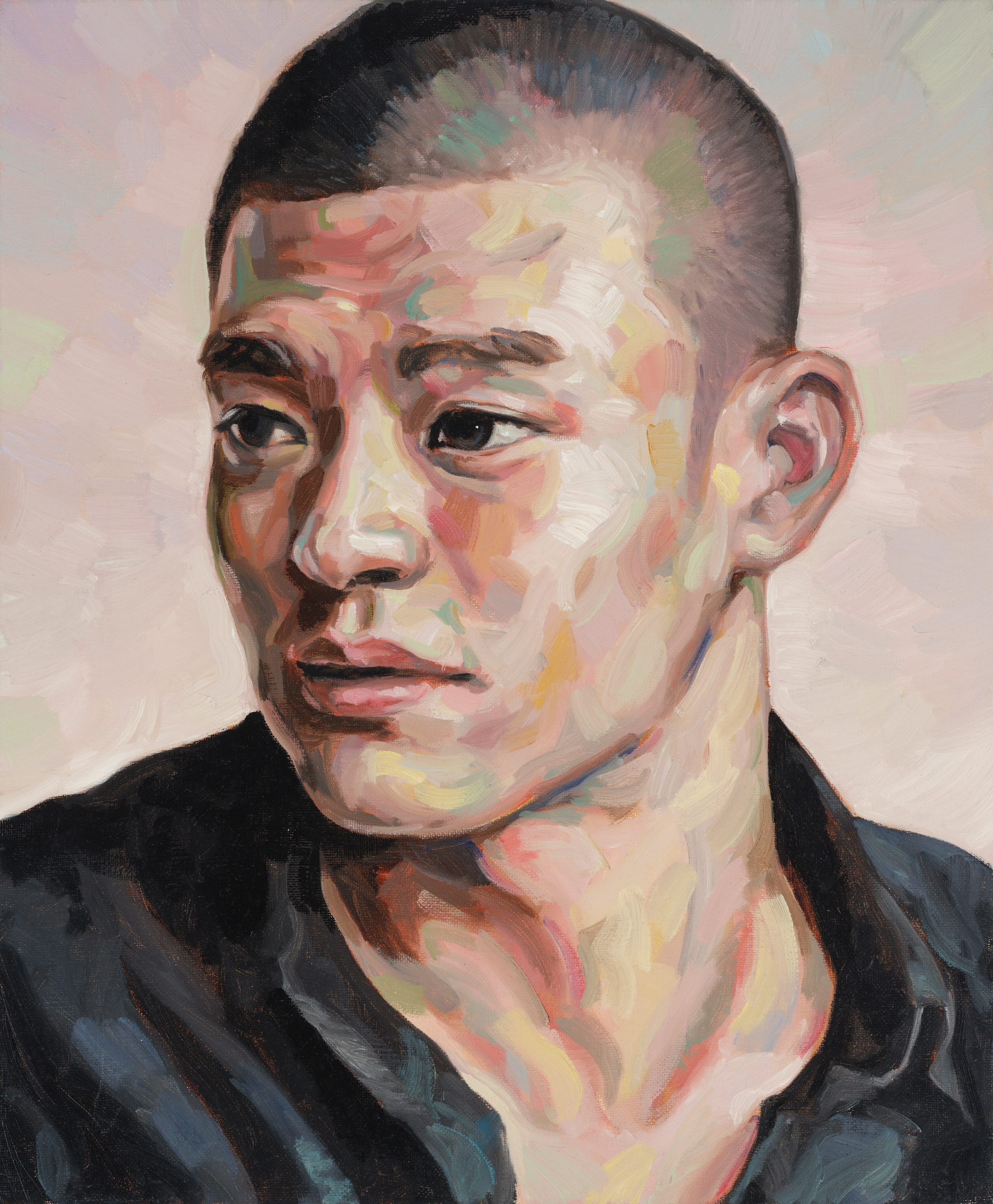 제목 미상, 2018, 캔버스에 유채, 45.5 x 38cmNo Title, 2018, oil on canvas, 45.5 x 38cm