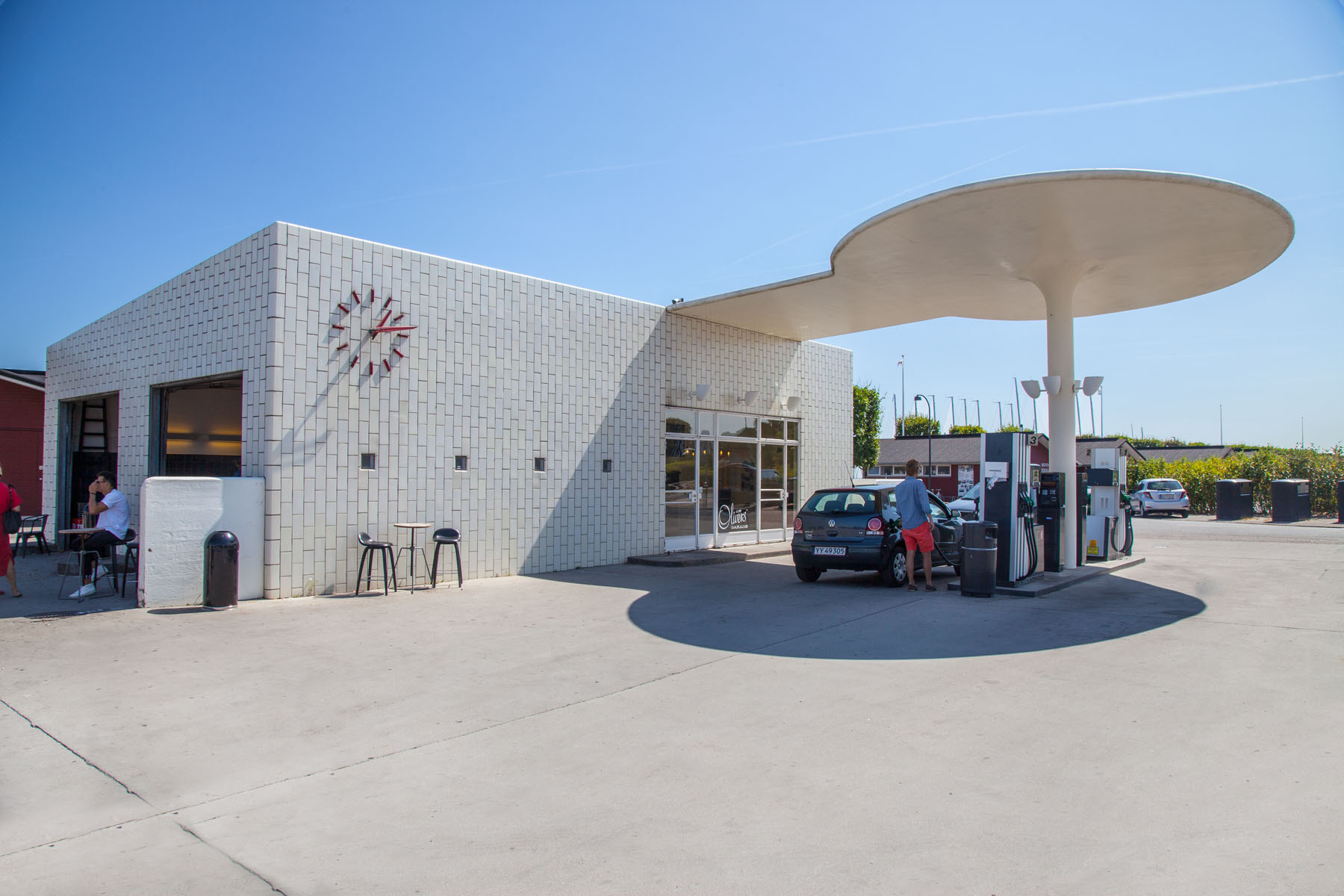 Arne Jacobson, Gas Station; 2018