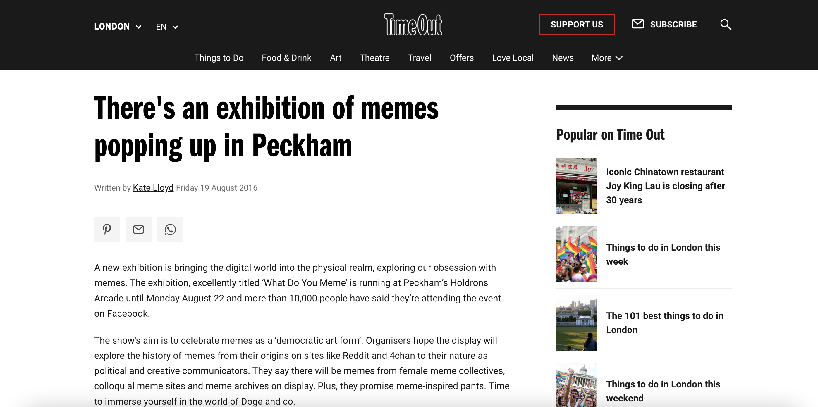 Meme art exhibition 'What Do You Meme?' to open in Peckham, London Evening  Standard