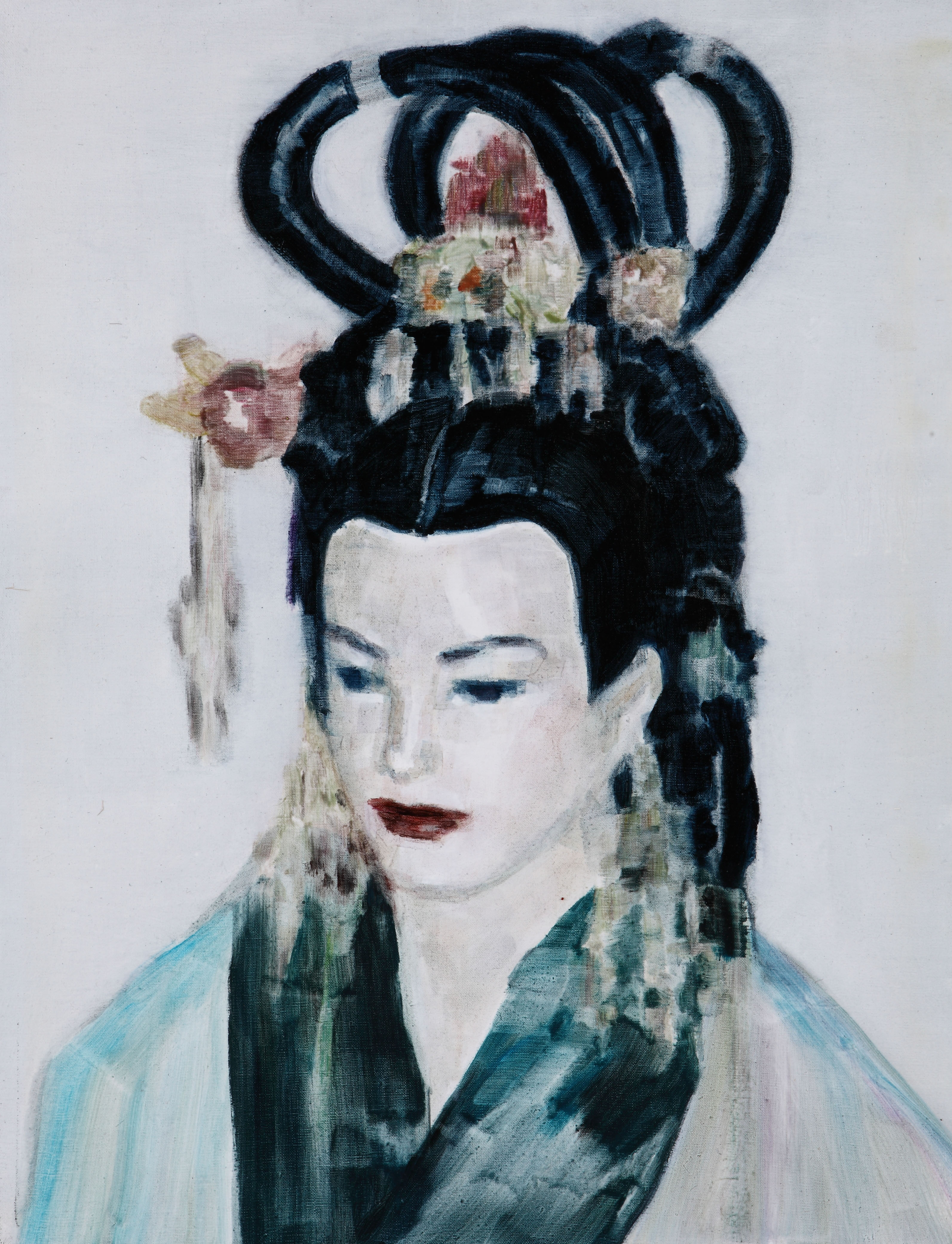 팔선녀(8-2)/2013/리넨에 유채/53x40cm