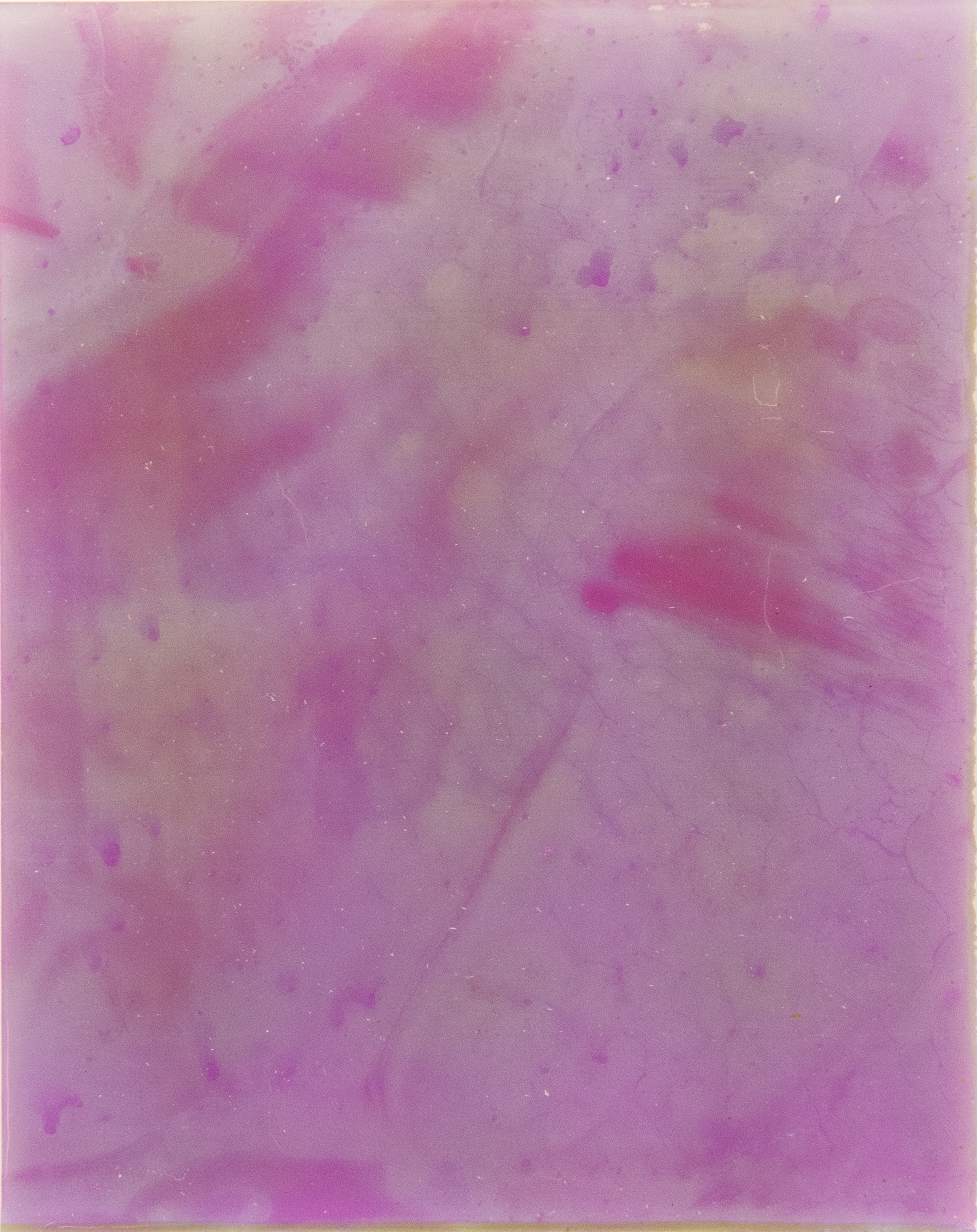 Untitled (Eastman lantern slide plates #10), 2020, vintage photographic glass plate, 8.2 x 10.1 x 0.1 cm