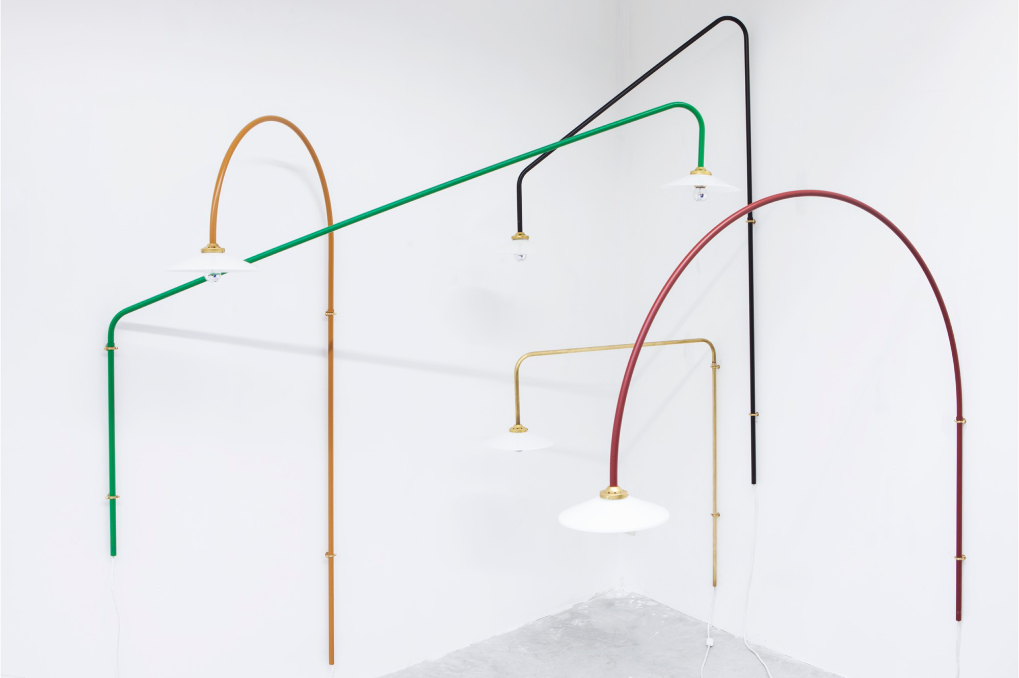 Muller/VanSeveren lamps, 2016, Valerie Traan Gallery
