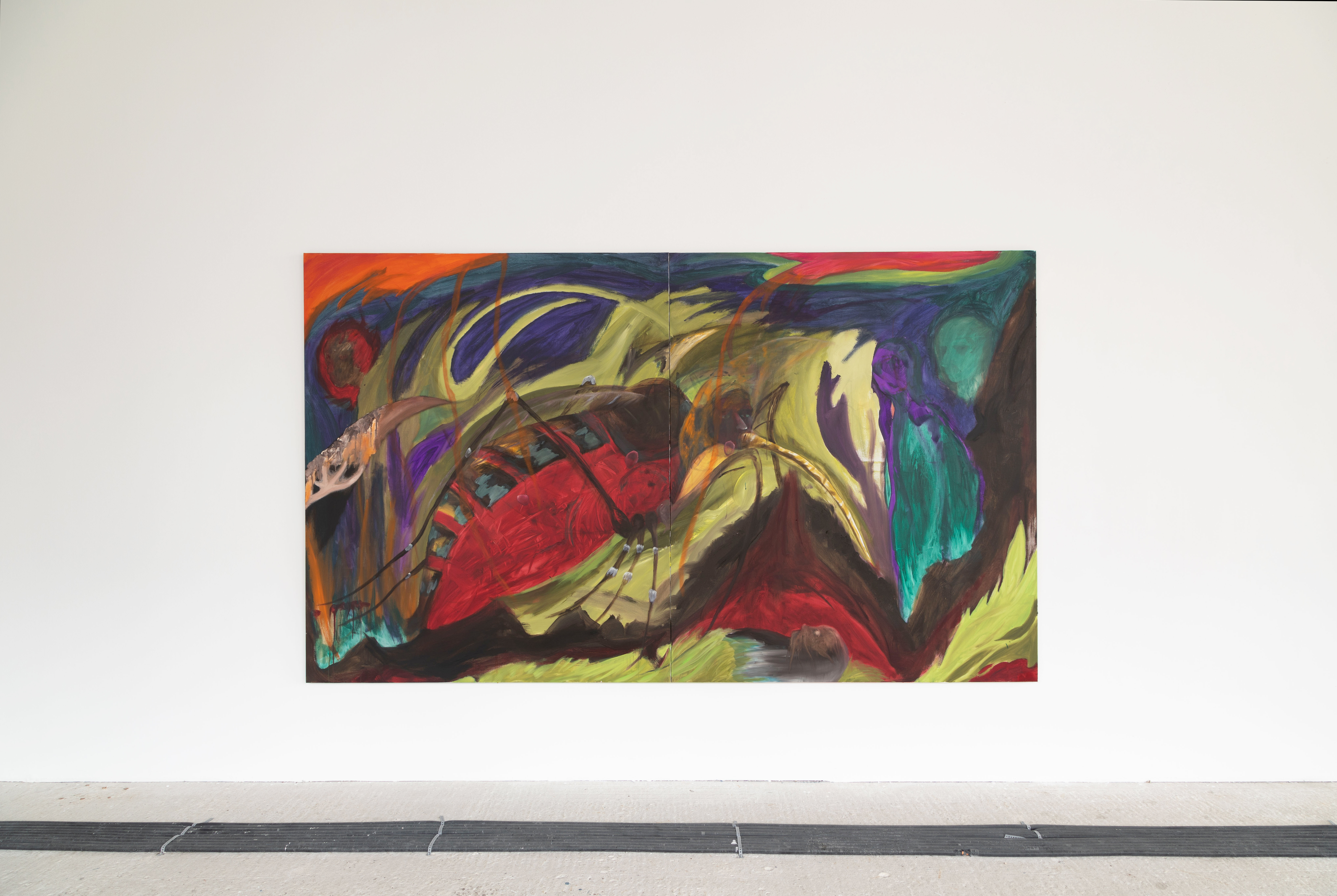 Ishmat Habib – Untitled,2023 Oil on linen
