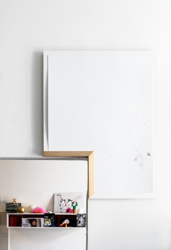 dust to dust#100, coloured pencil on paper, 46x64, 2020