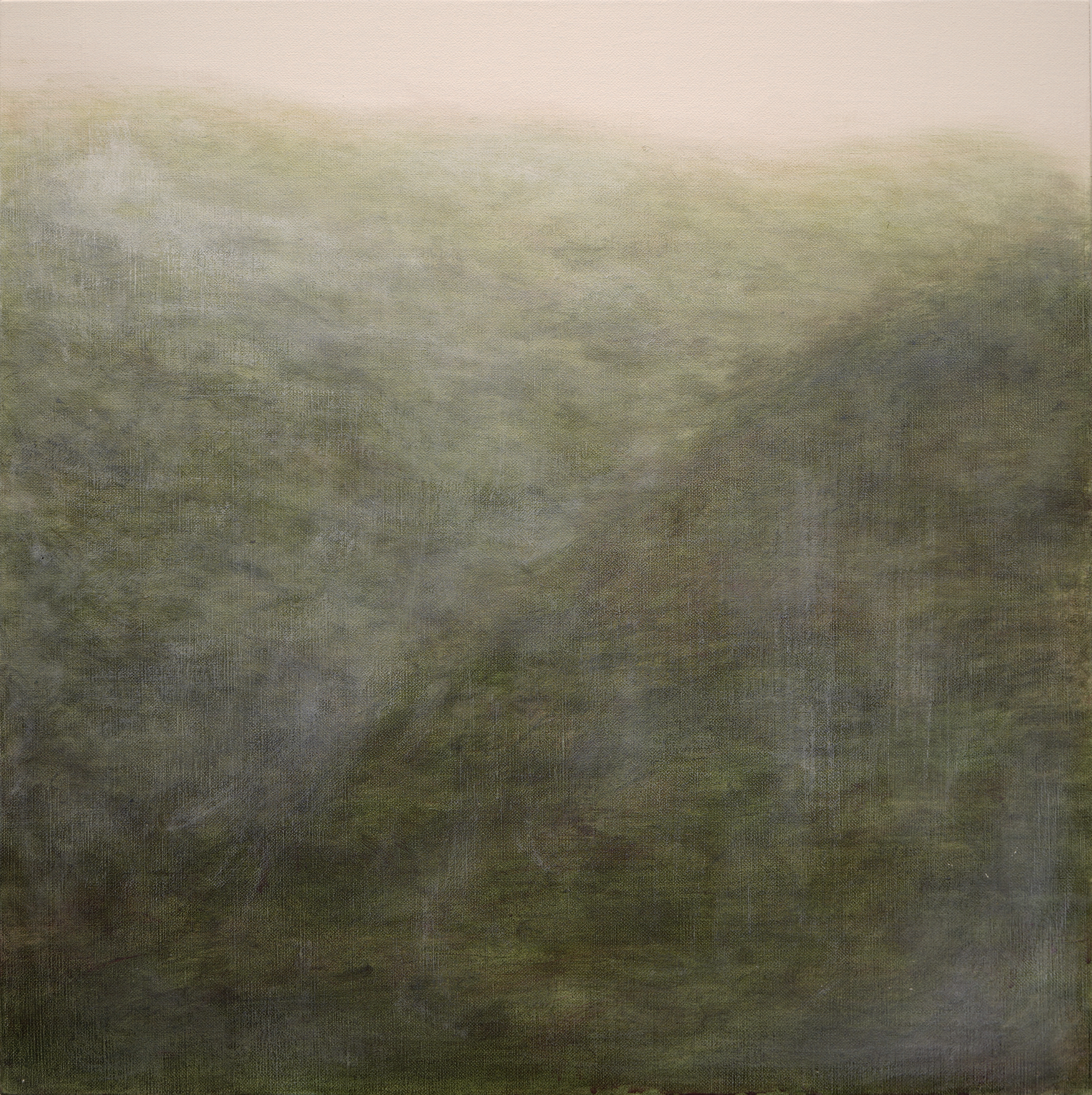 公路2 Highway 2, 60×60cm, Acrylic on canvas, 2024