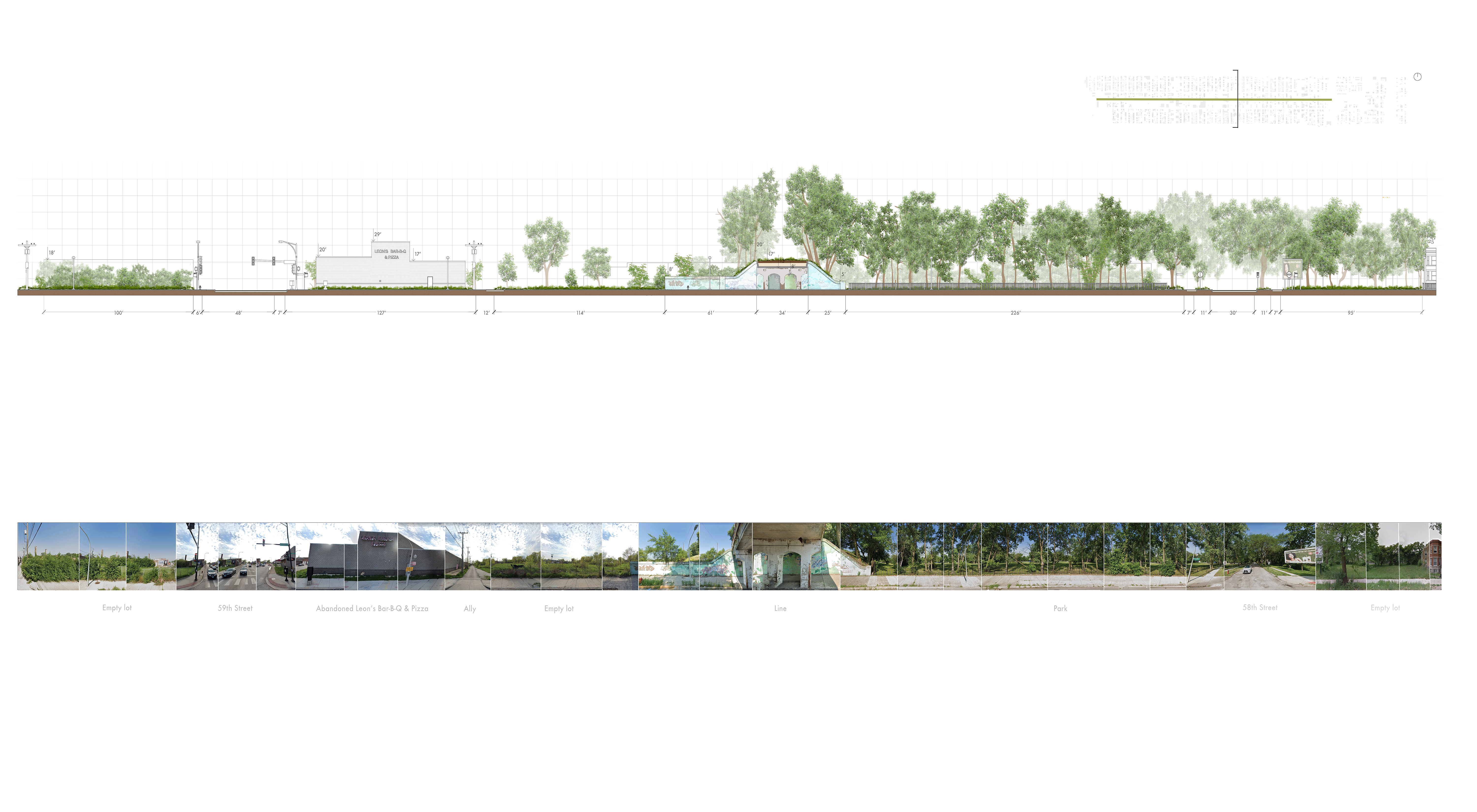 Racine Ave Section, Diamantina Sanchez - Seong Cheol Kim, Englewood - Chicago, Spring 2020