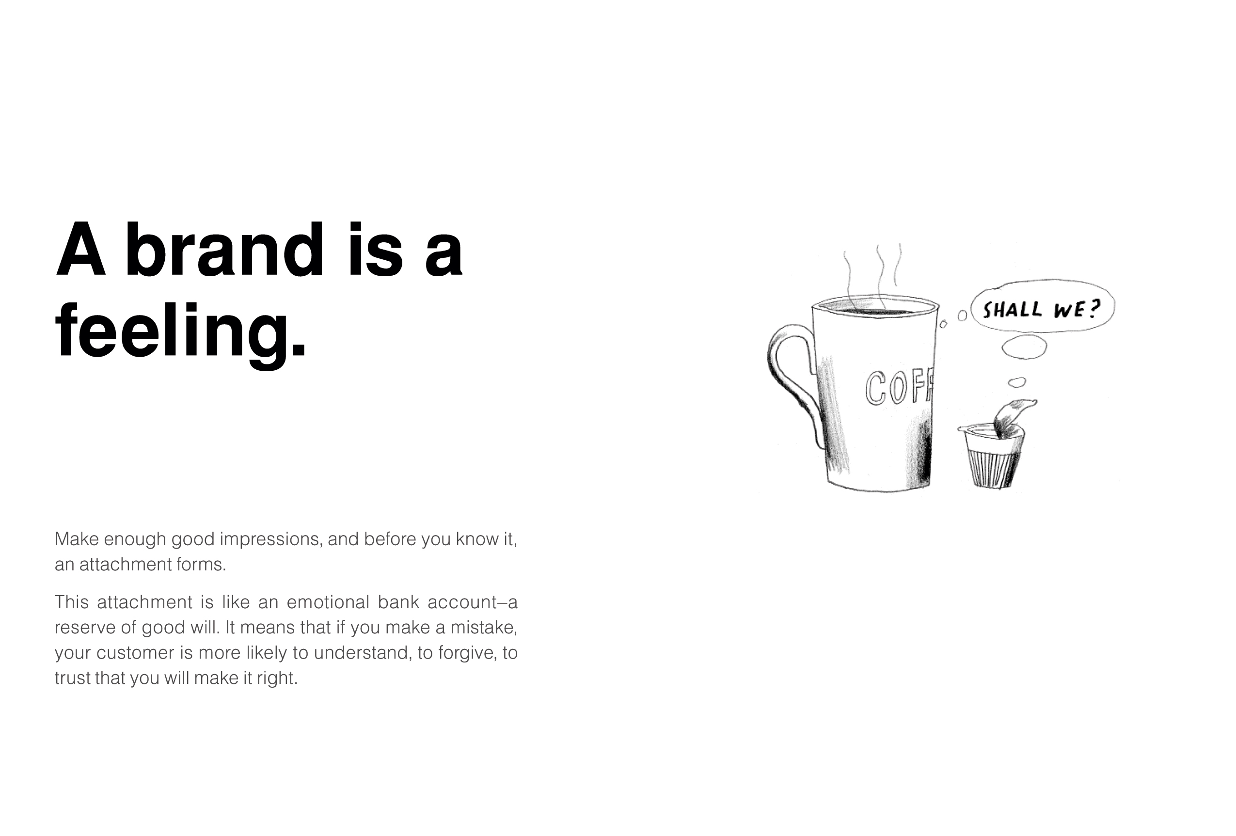 Everyday IBM: Global Brand Book, inside spread.