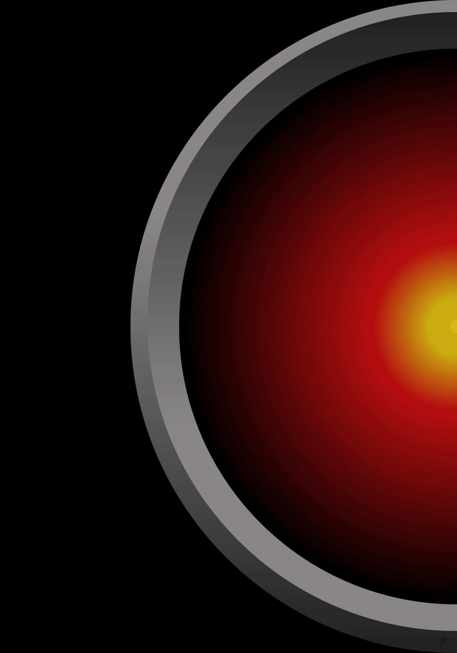 Half HAL 12023Ink on paper70 x 100 cmconceptual, print