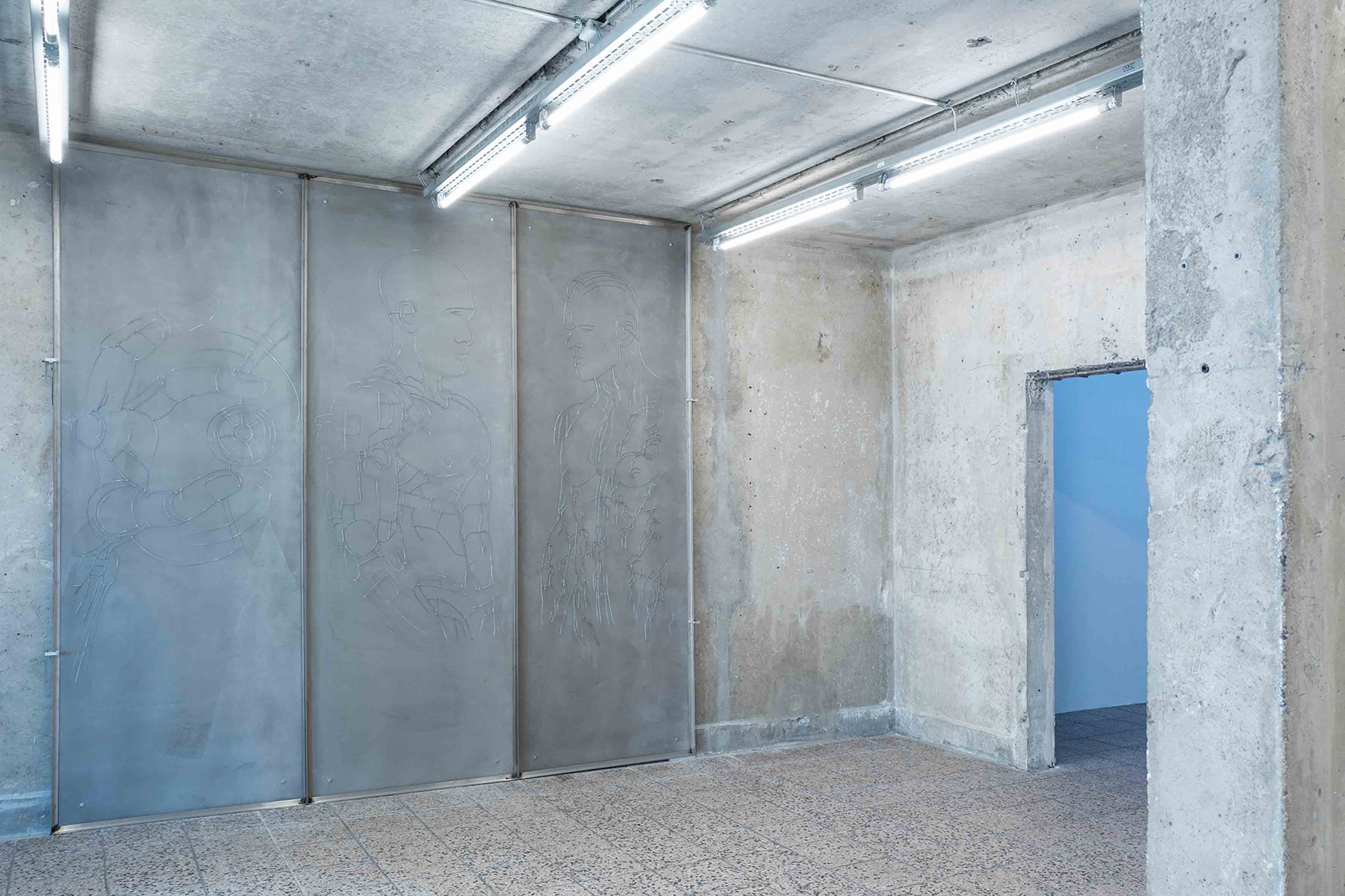 POWER MOVE by CONSTANTIN HARTENSTEIN at DIE MÖGLICHKEIT EINER INSEL curated by KITO NEDO [from 20250704 to 20250730] [Photo: Stephanie Kloss]