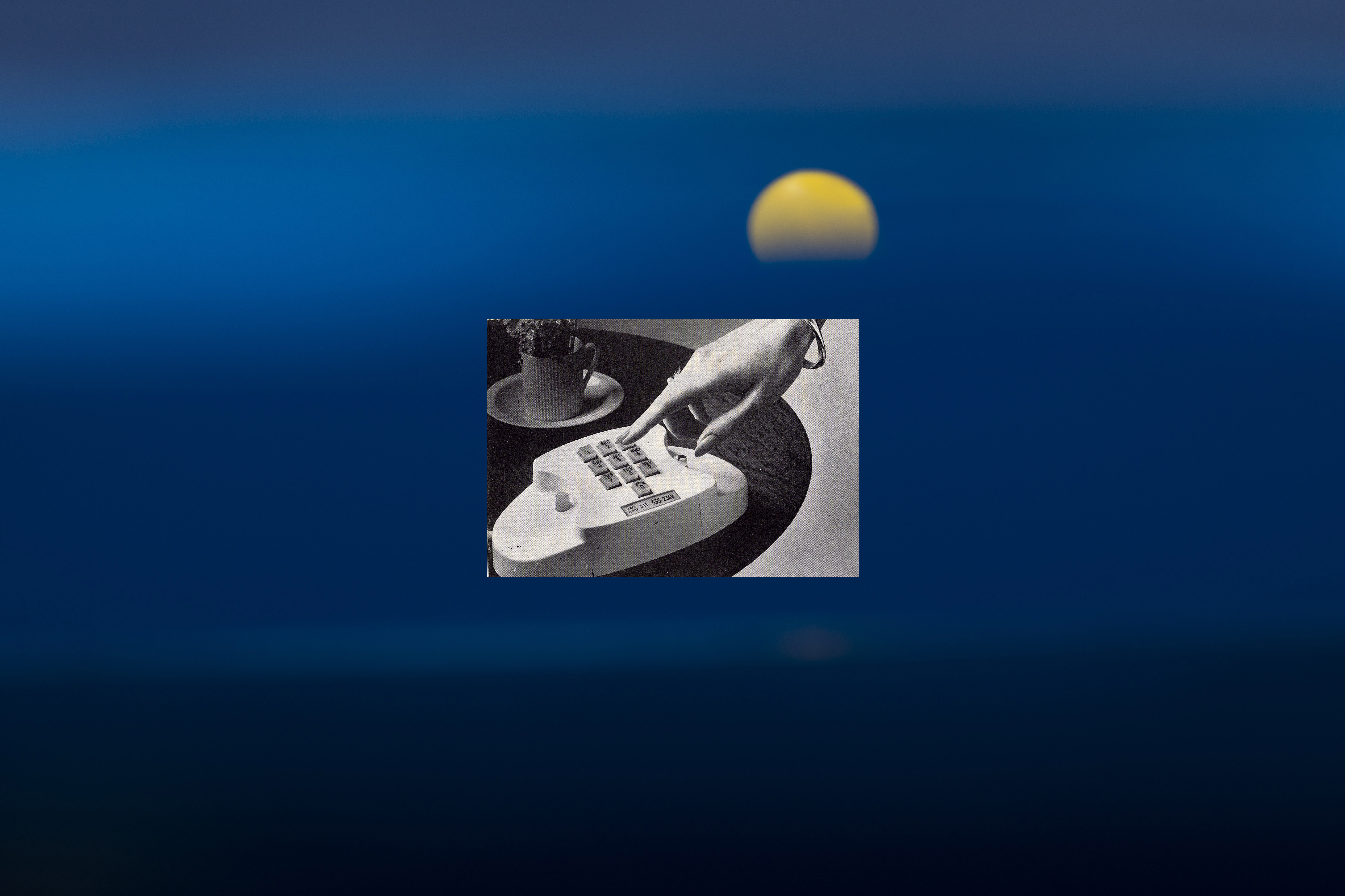 Telephone Call, 2023, giclée print, 75 x 50 cm