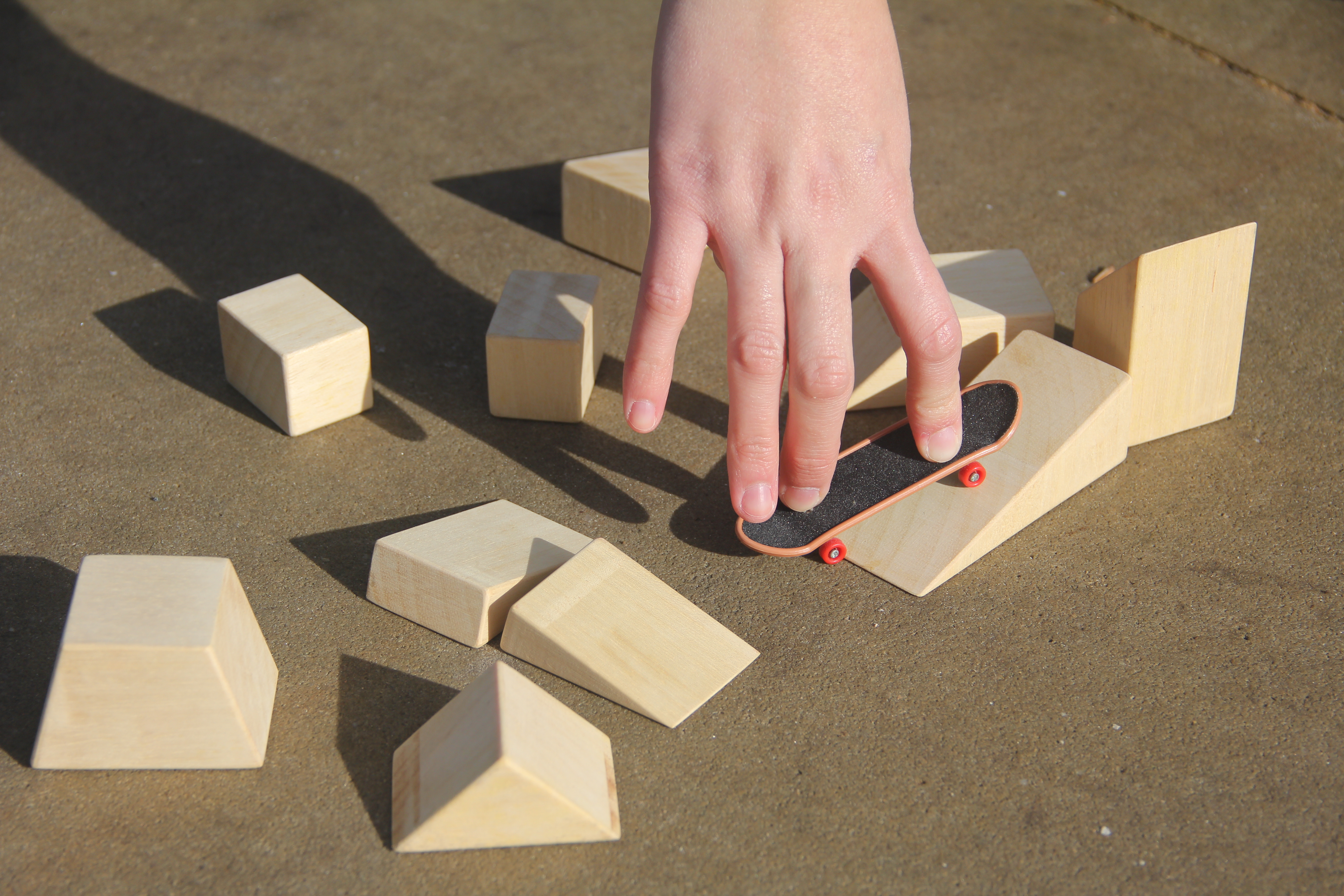 Skate Bauspiel and Tech Deck