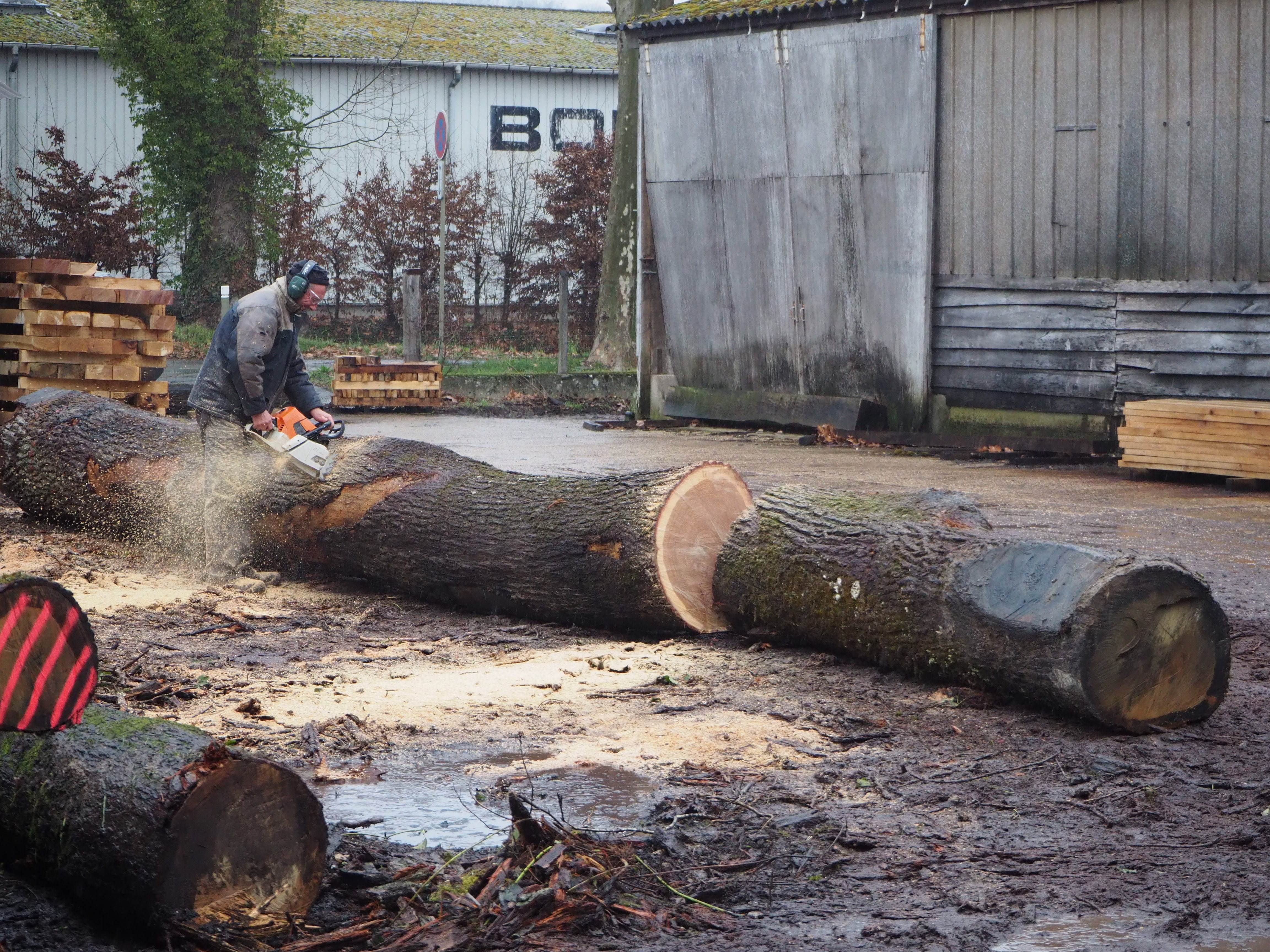 Des sections sont prédécoupées sur mesure 