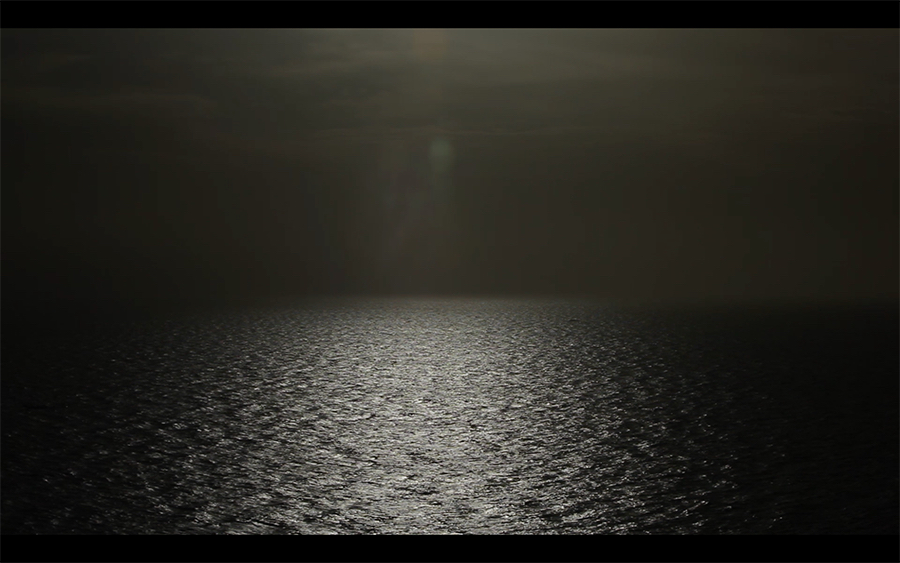 Zen Marie, "Paradise Fallen: Ocean", 2019, archival ink on Tecco Fine Art Cotton Rag 295gsm, 18.5 x 33.0 cm