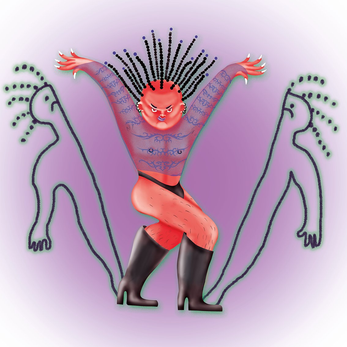 "I'm someone else when I step into the club" for Etcetera Magazine - 2023