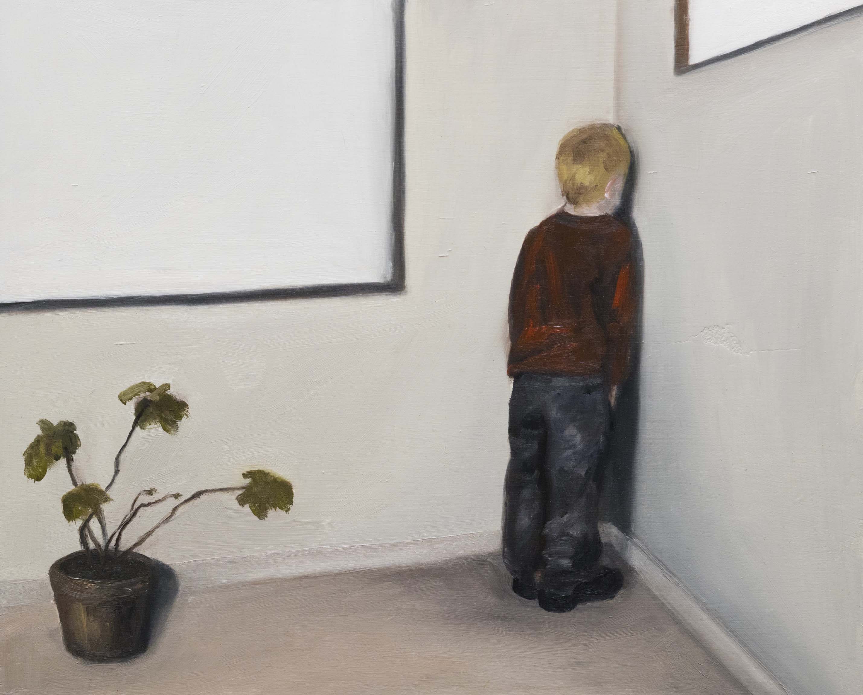 Corner. 2016. oil on wood. 8x12 inches. 20x31 cm.