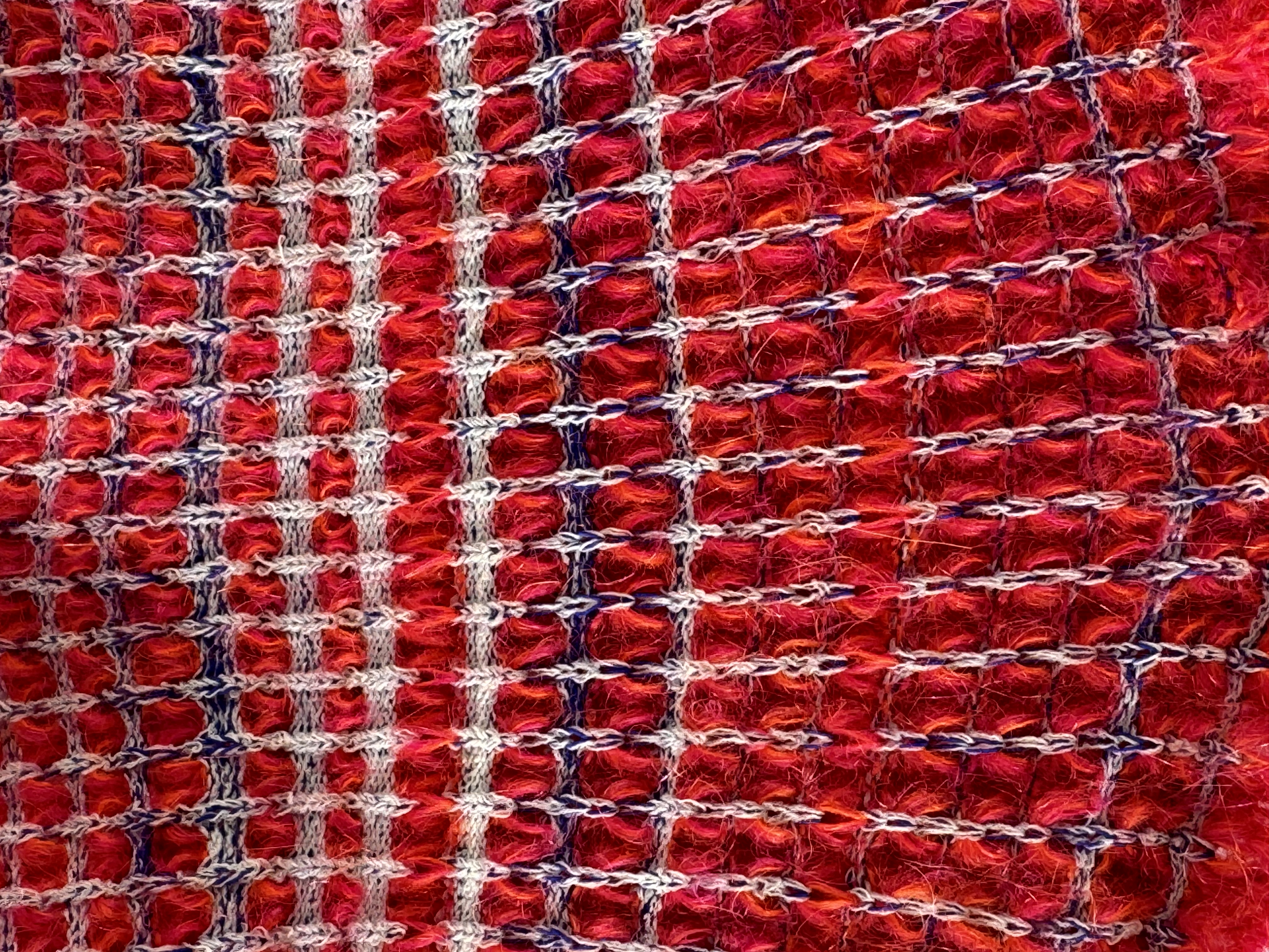 r mohair + bw elastic double bed 