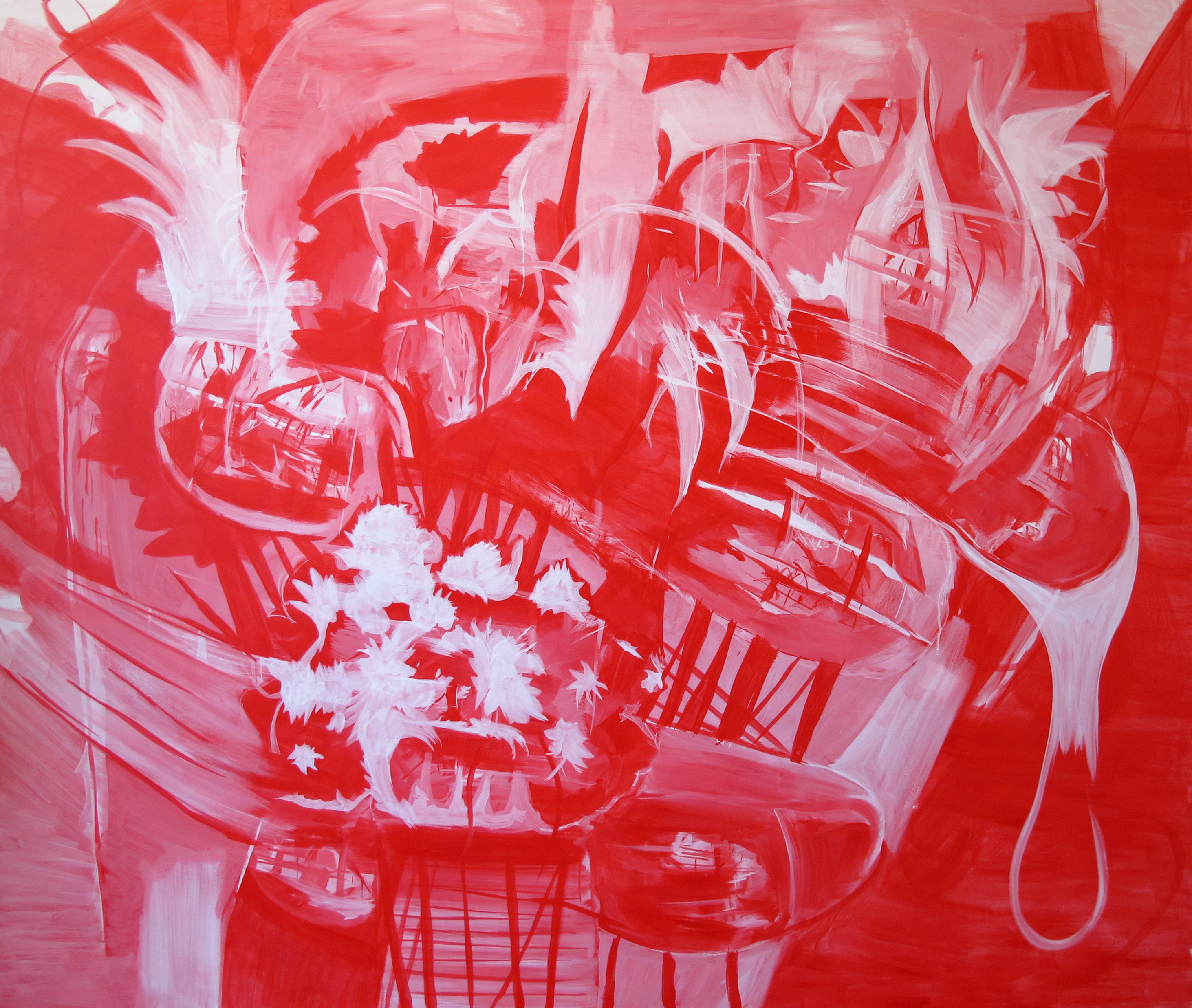 "Pirate's Bay", 2016. Acrylic on canvas, 160 x 190 cm