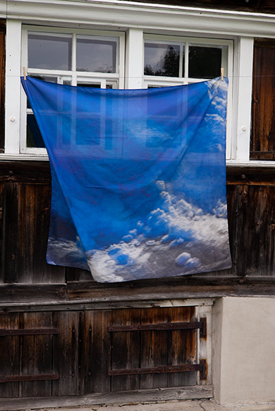 *SOLD OUT*  SCHNEEHAUFEN / 140x140cm / 100% Organic Cotton