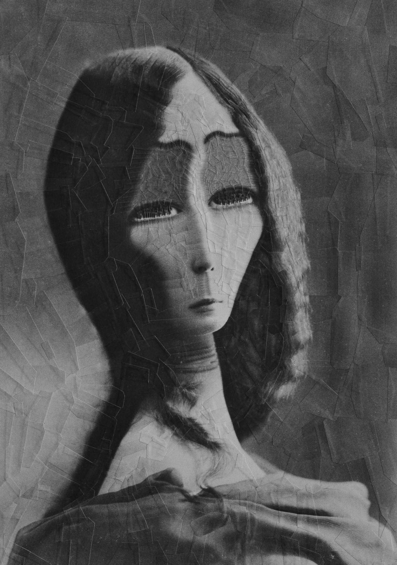 Cleo de Merode, 2017, 8.2 x 11.6 inches