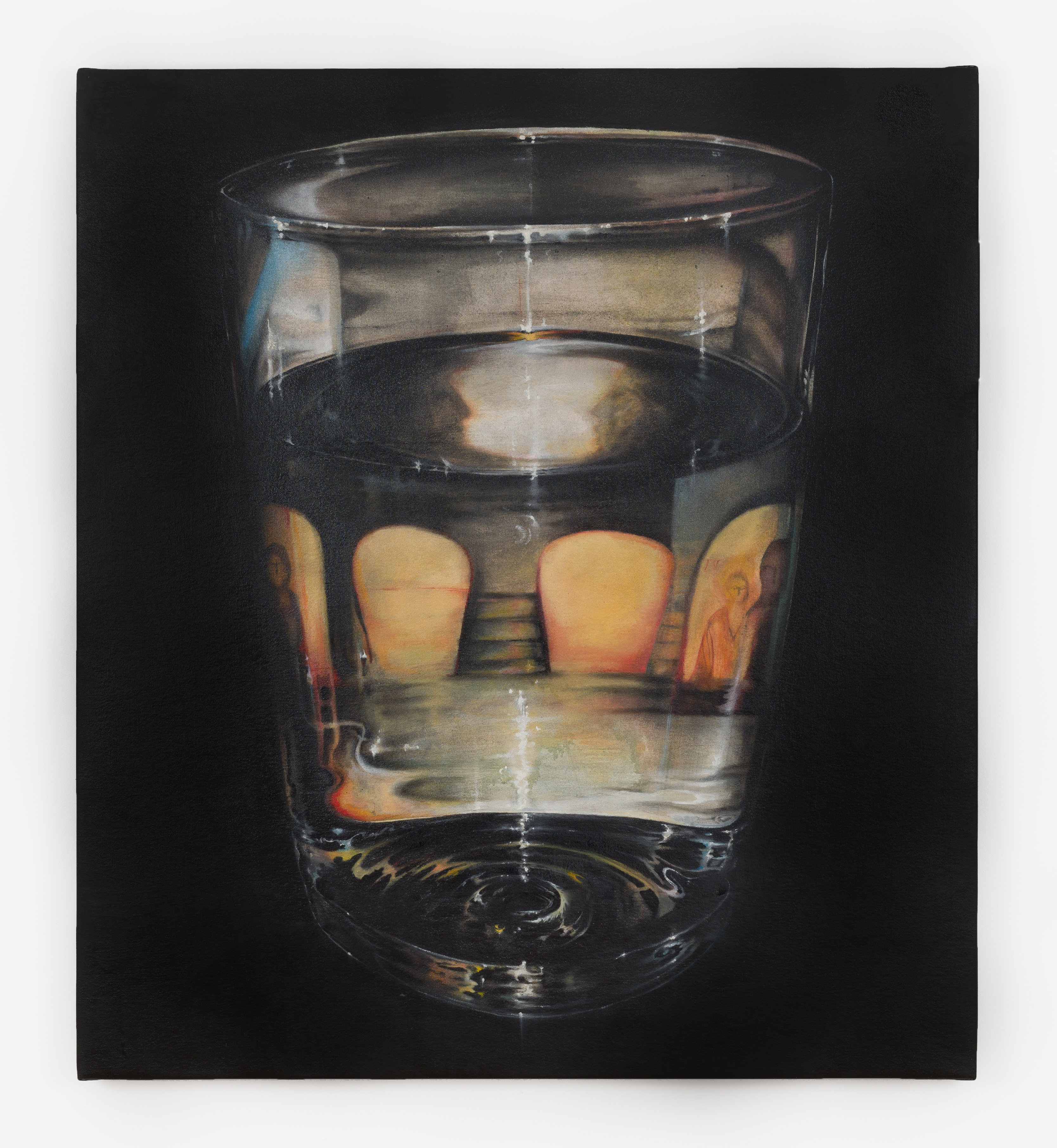 Andrea Smith, A Sign (Divine Essence), 2022, oil and acrylic on canvas, 40 x 36 in. (101.6 x 91.4 cm.)