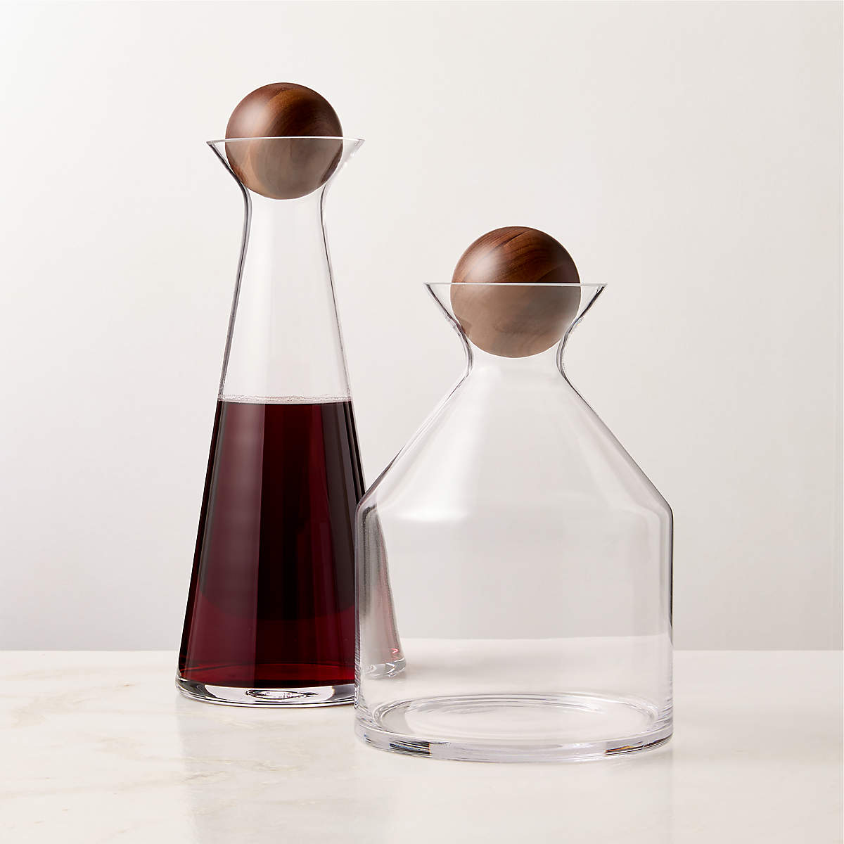 Pico decanters  ·  CB2  ·  2025