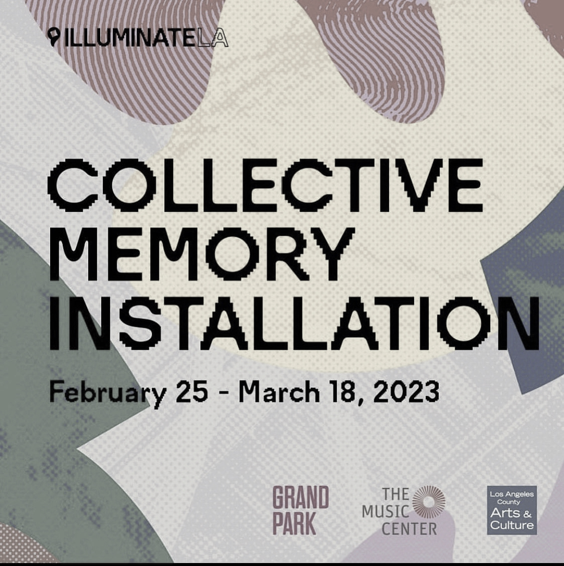 Grand Park Installation, Los Angeles Februrary 25 - March 18, 2023