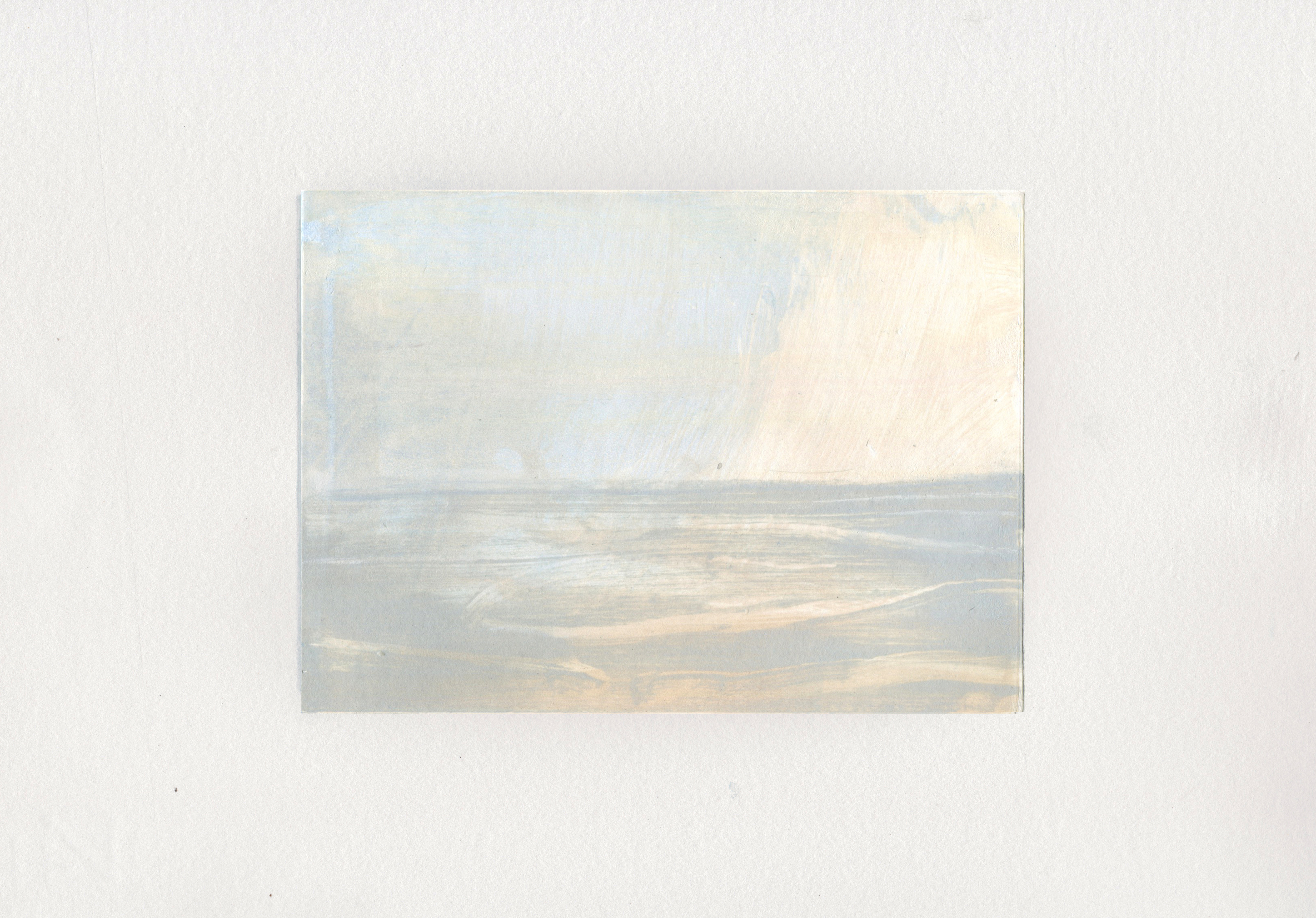 October 18th, unique monotype, 2015, 10.5 x 15 cm