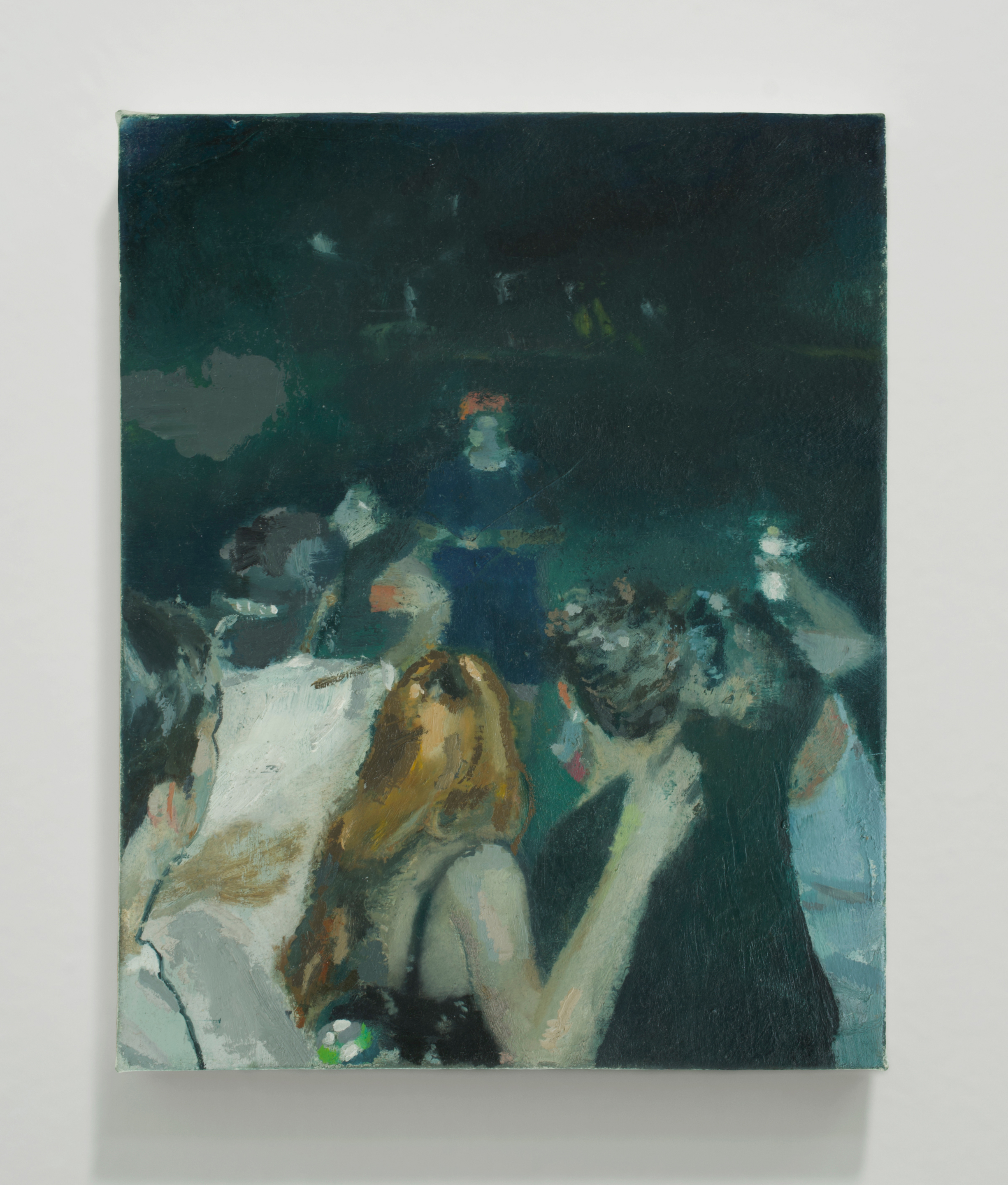 Untitled, oil on paper, 25 x 20 cm, 2020