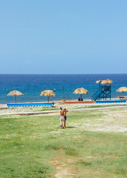 A man and a woman, Miramar 2016. 