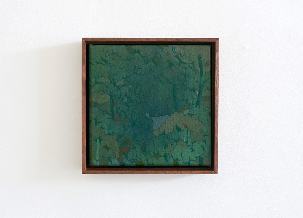 Greenie, 10 x 10," 2016