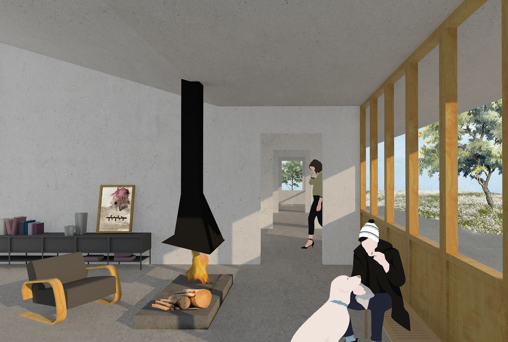 casa PÑ  I  vista interior