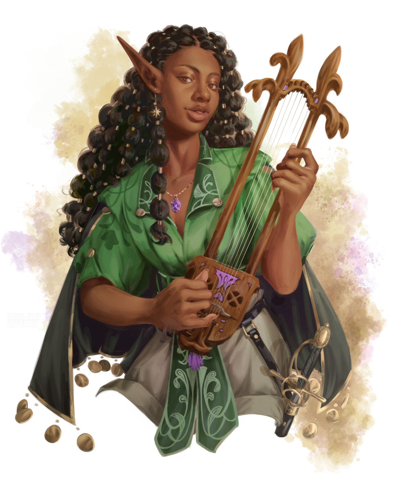 'Valeria: Keeper of Secrets' for ' Injuries and Vile Deeds', Lone Colossus Games, AD: Josh Rosing, 2022