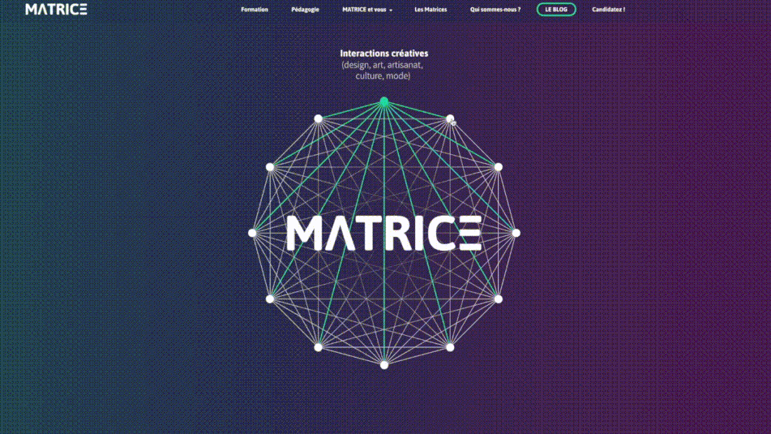.Web design @ Matrice
