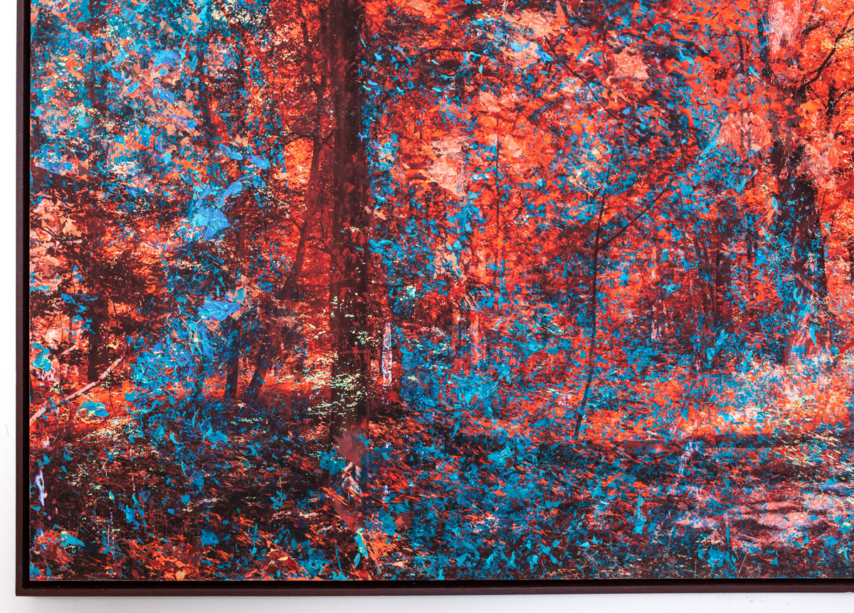 "Les Paradis", rouge - 150x100cm - 2022