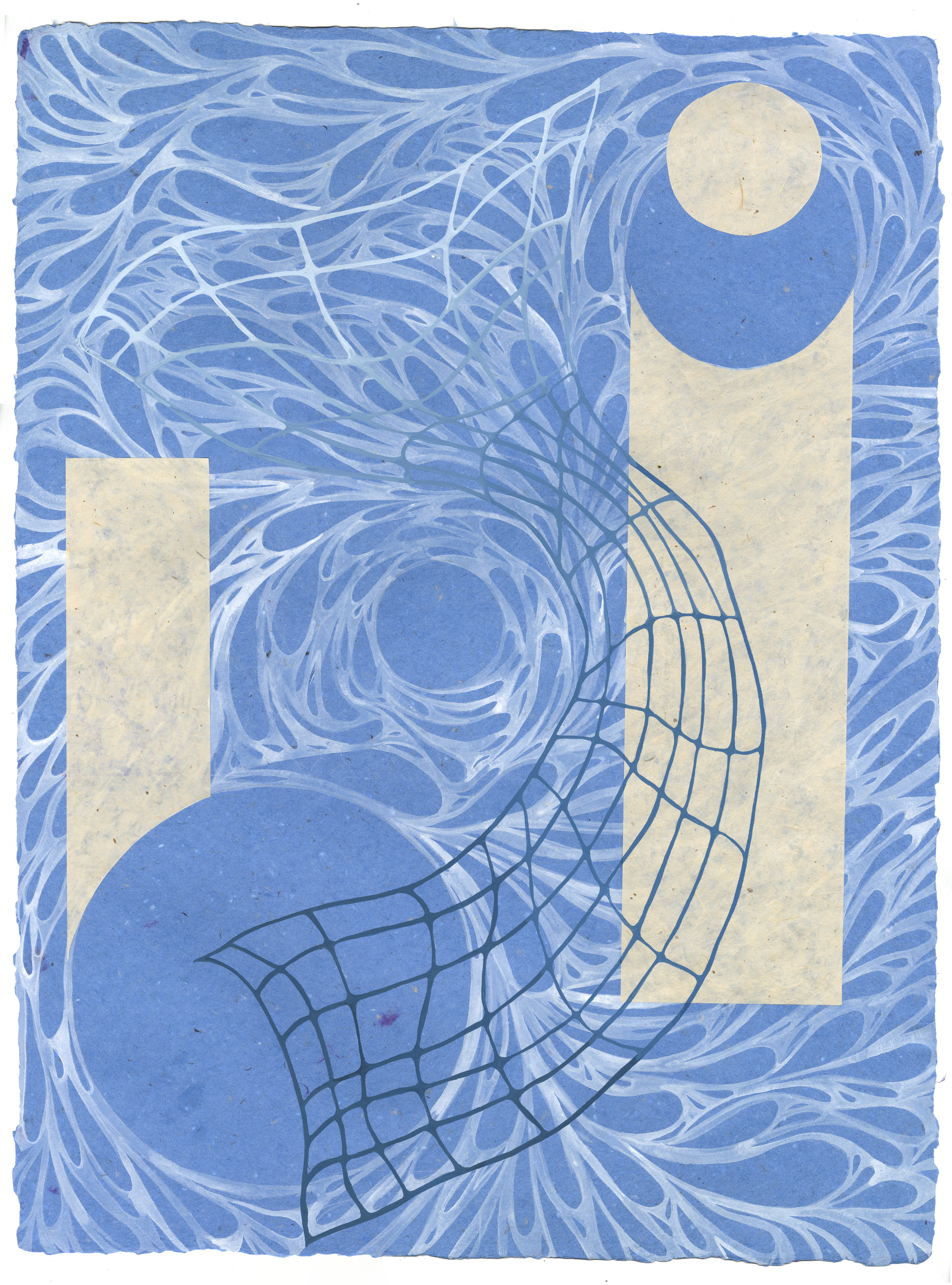 forms of space, cotton and abaca paper