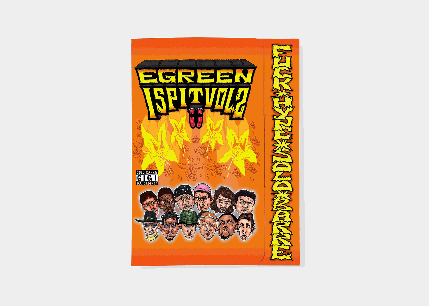 EGREEN - I Spit Vol.2limited edition CD box set with poster and trading cards, 18x12cm, 2020 · info