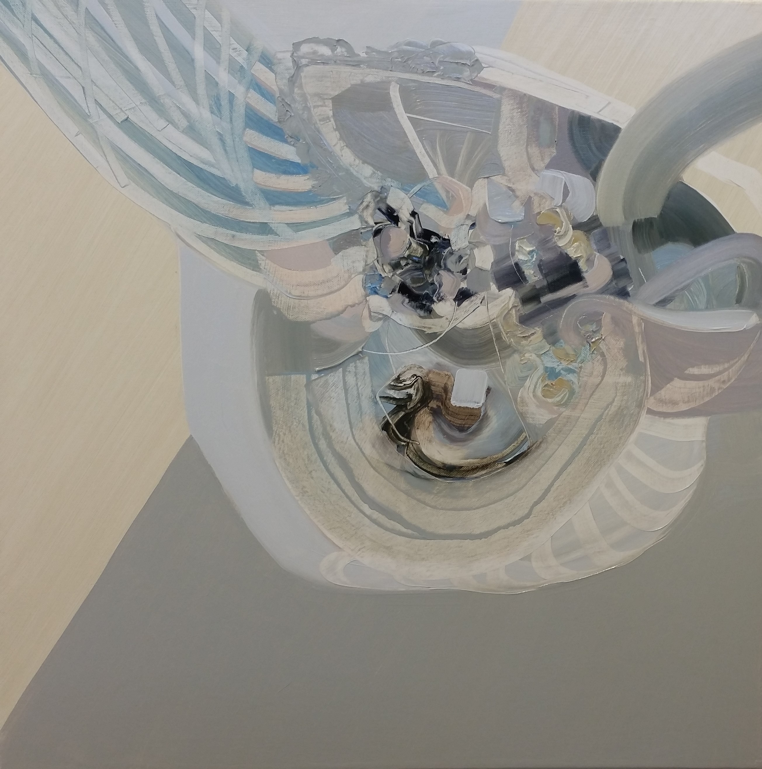 untitled 2015, oil on canvas, 60x60 cms